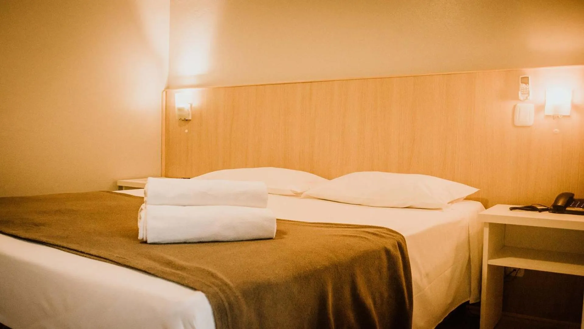 Bed in Hotel Colina São Francisco