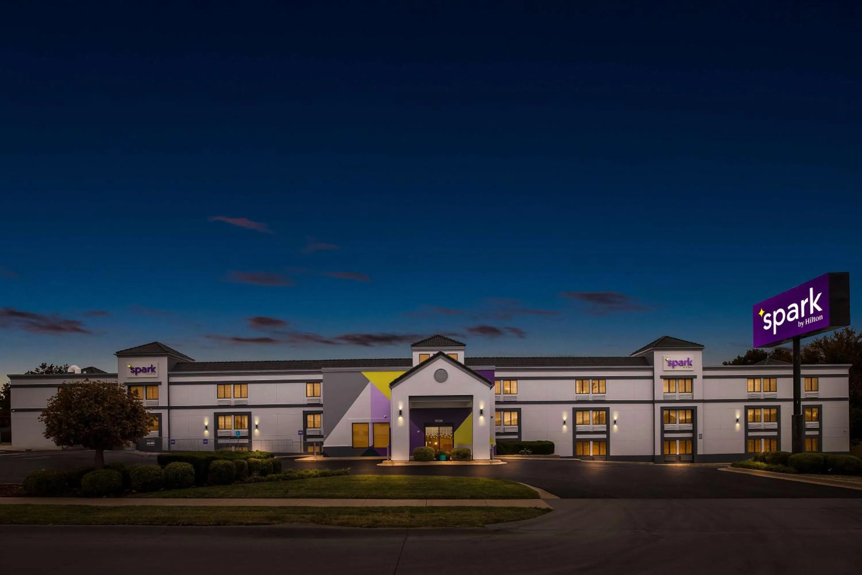 Property building in Super 8 by Wyndham Wichita East