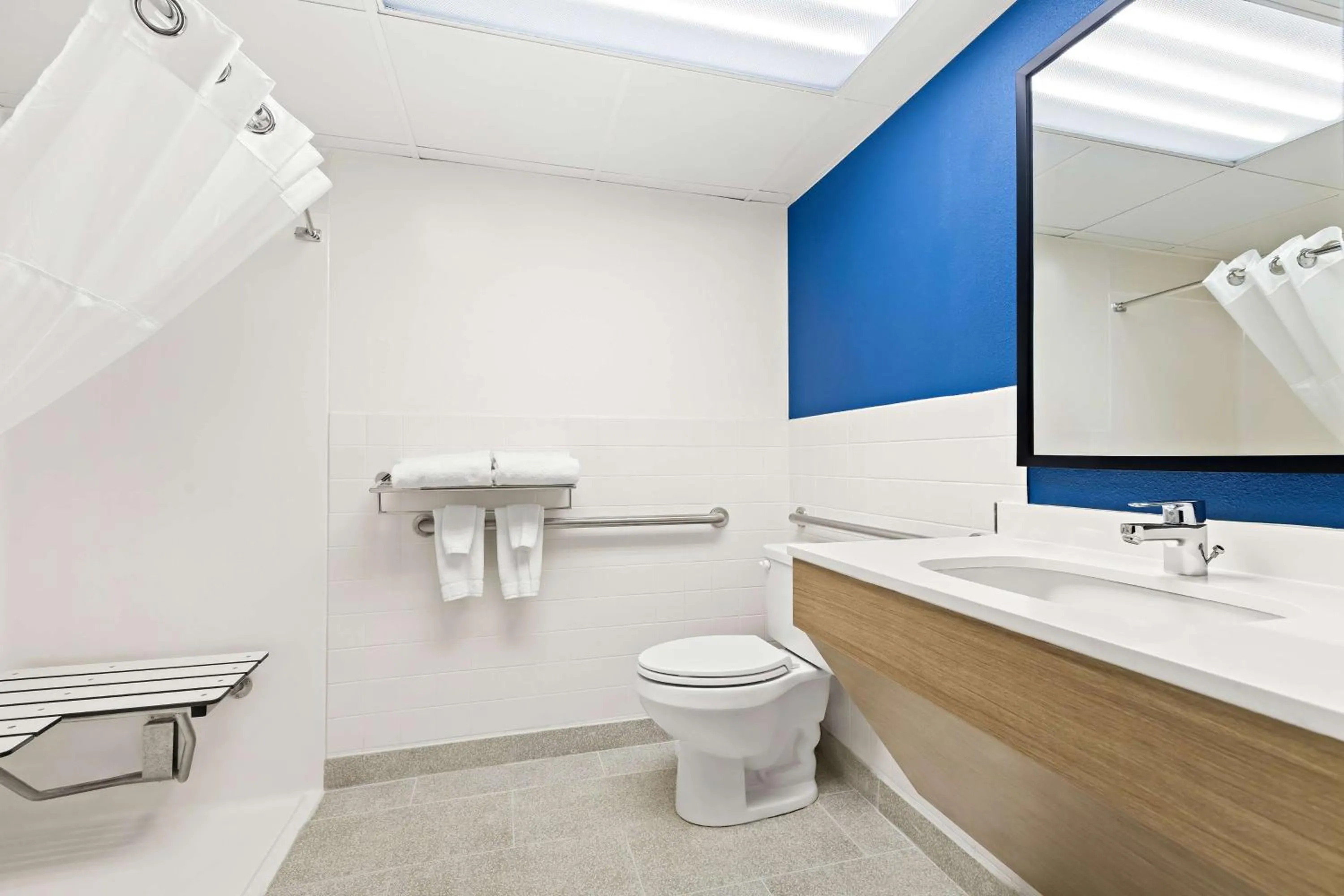 Bathroom in Spark by Hilton Wichita East