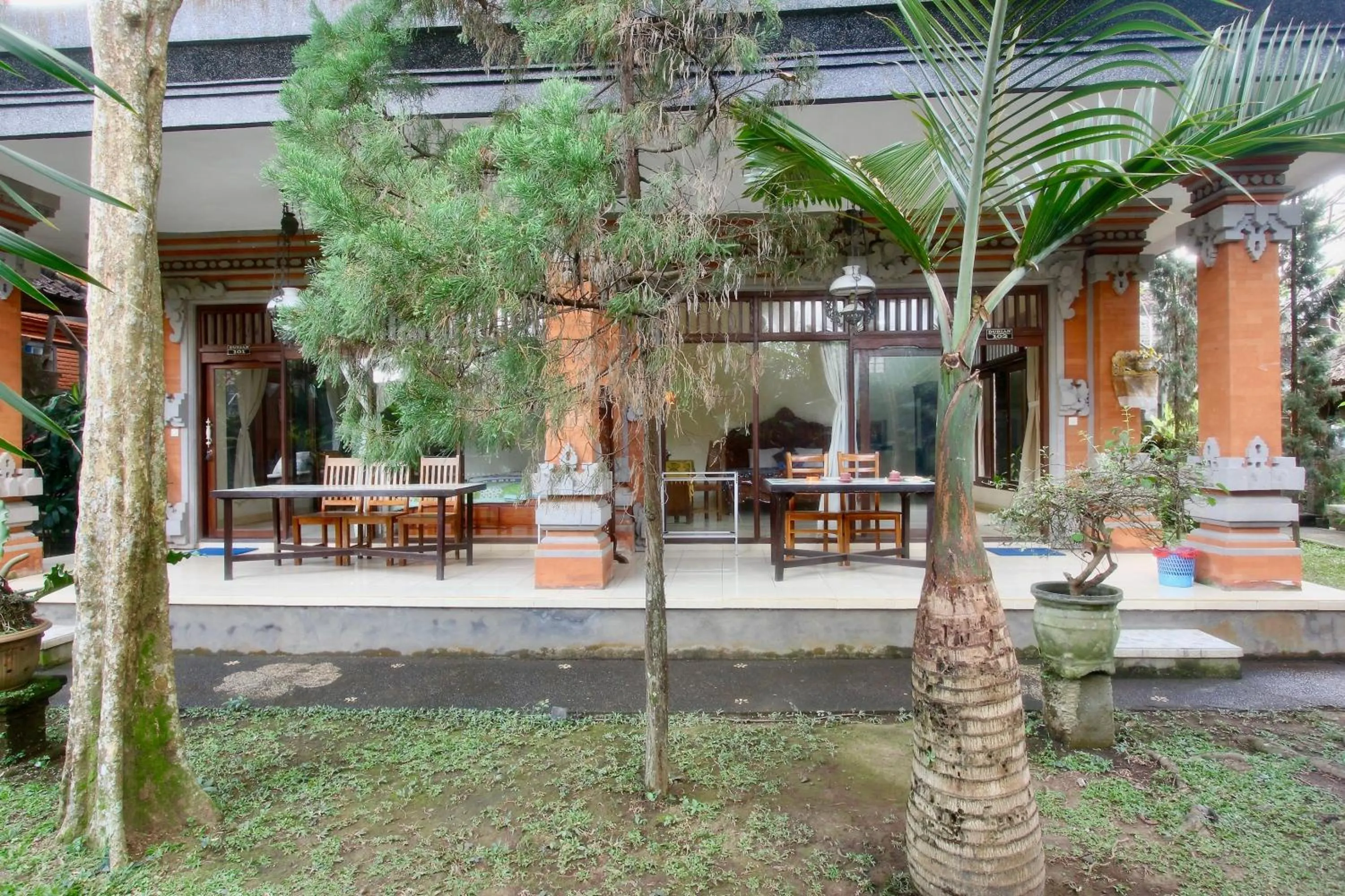 Garden in Rahayu House Ubud