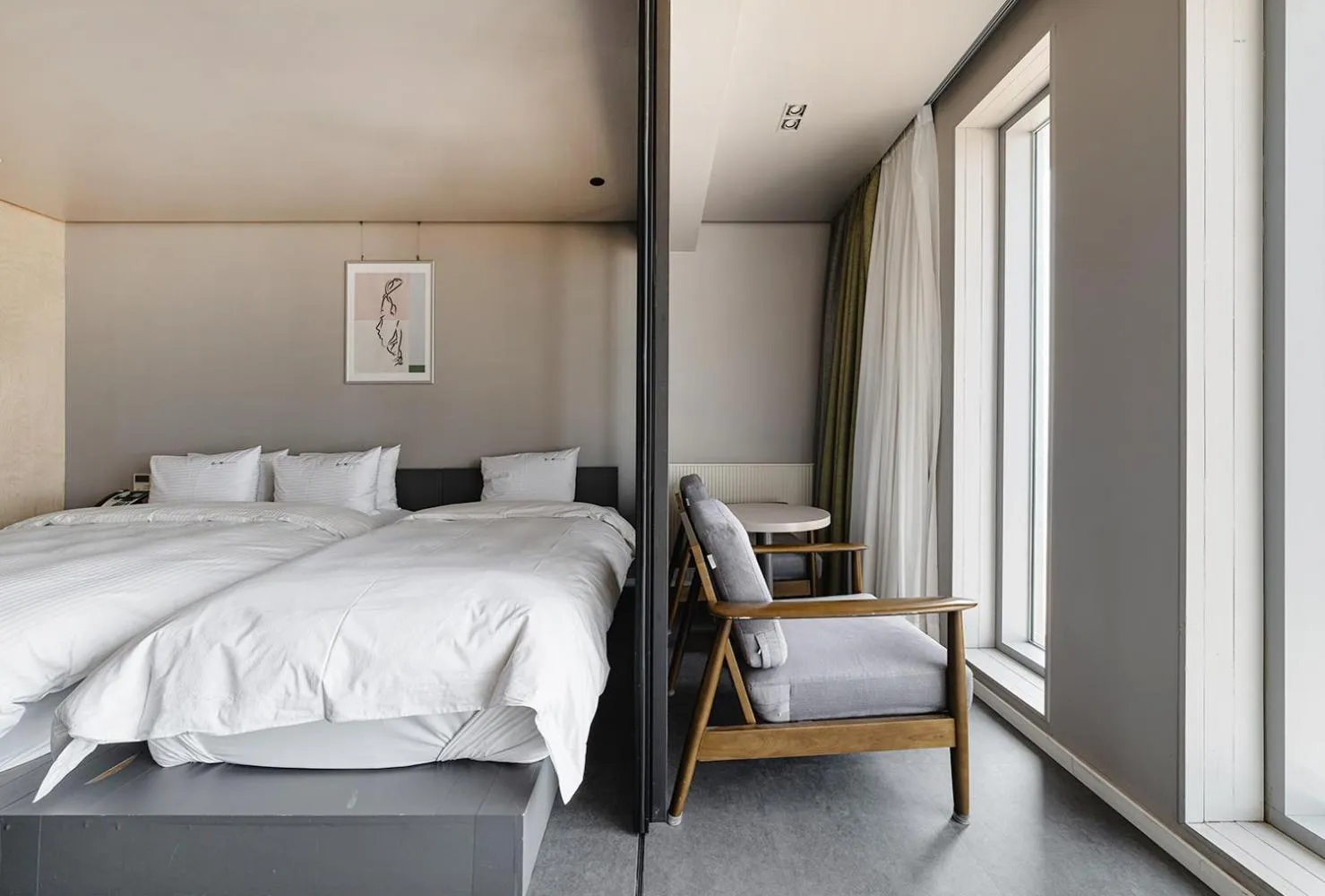 Bed in Daynice hotel