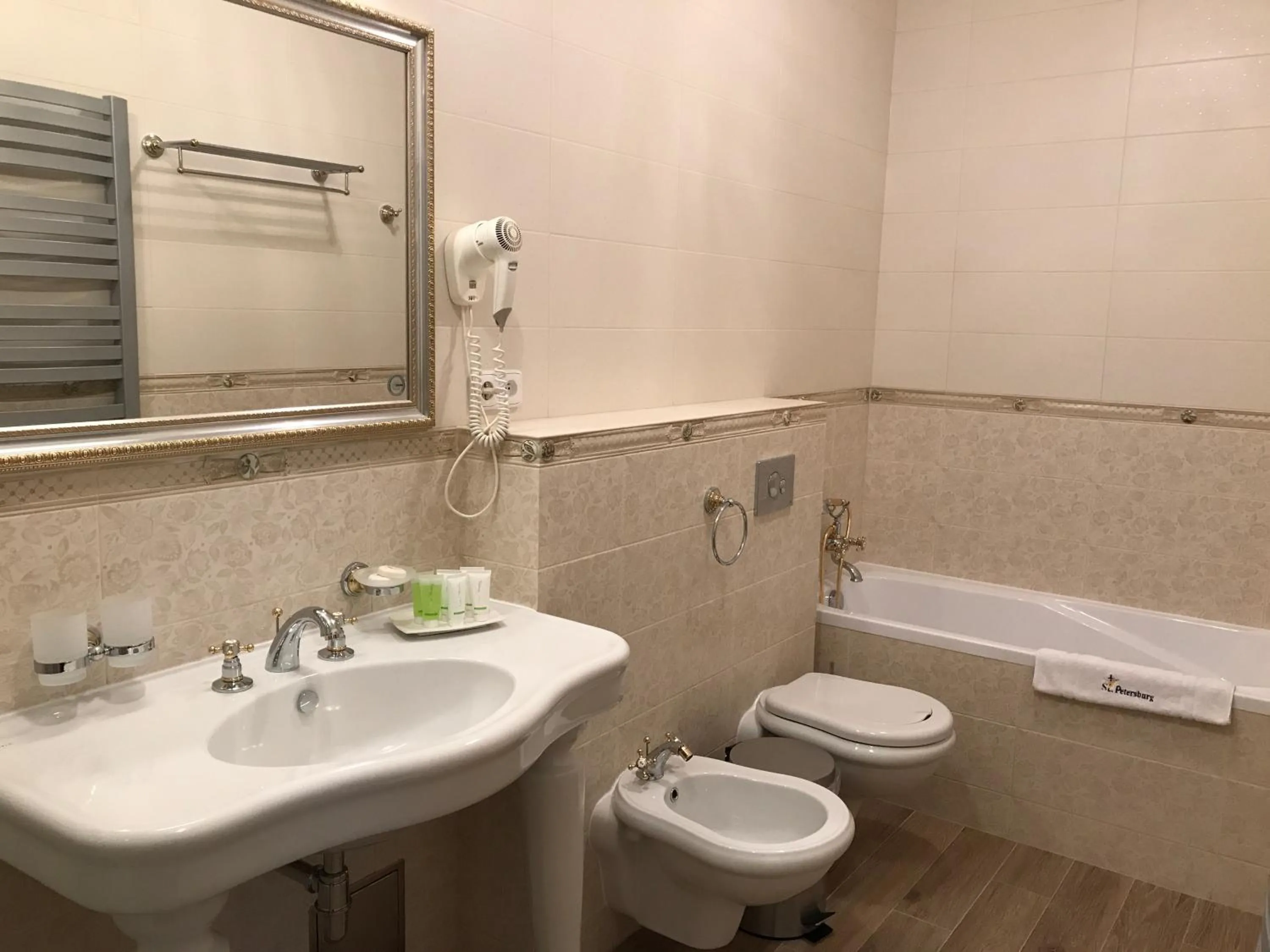 Bathroom in Hotel Saint Petersburg