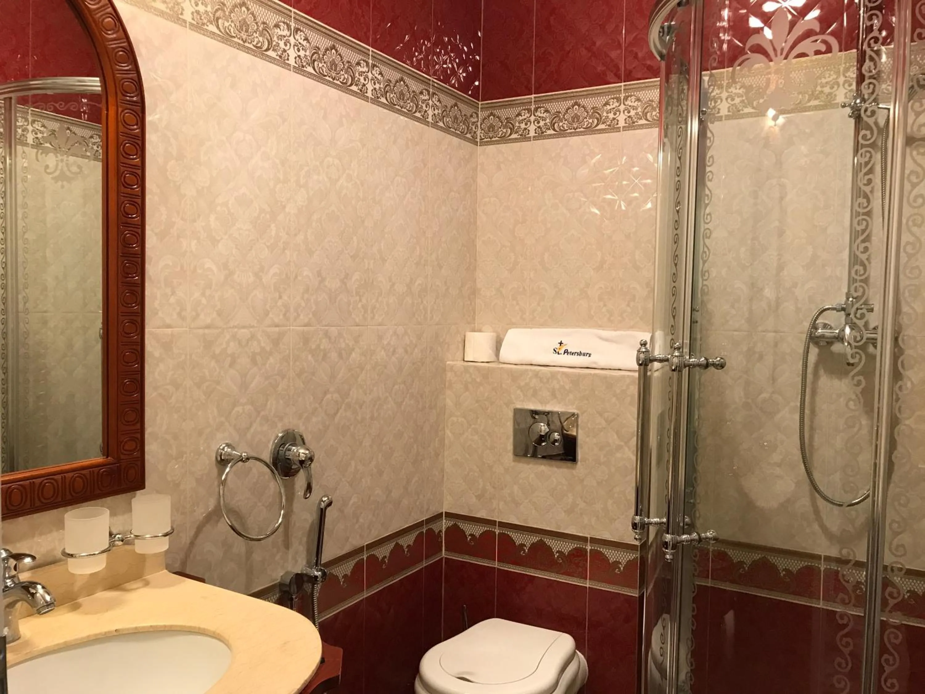 Bathroom in Hotel Saint Petersburg