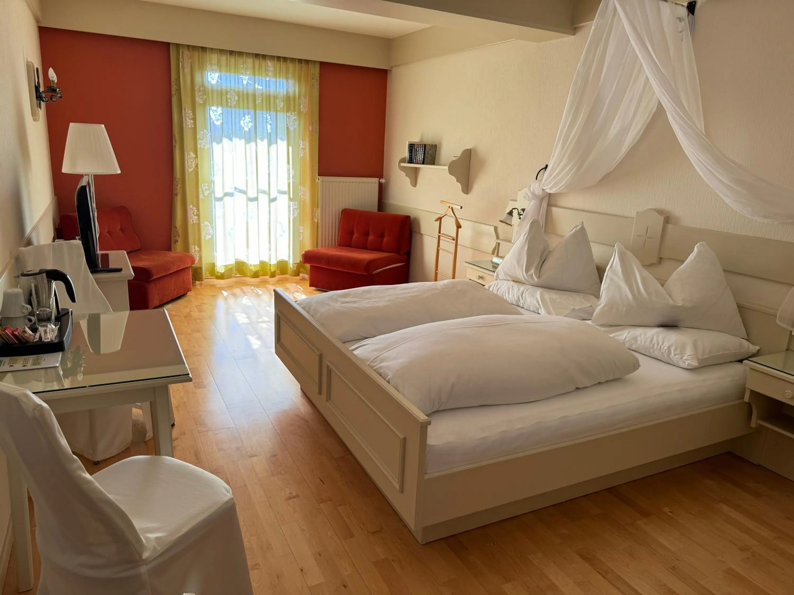 Bed in Panoramahotel Steirerland