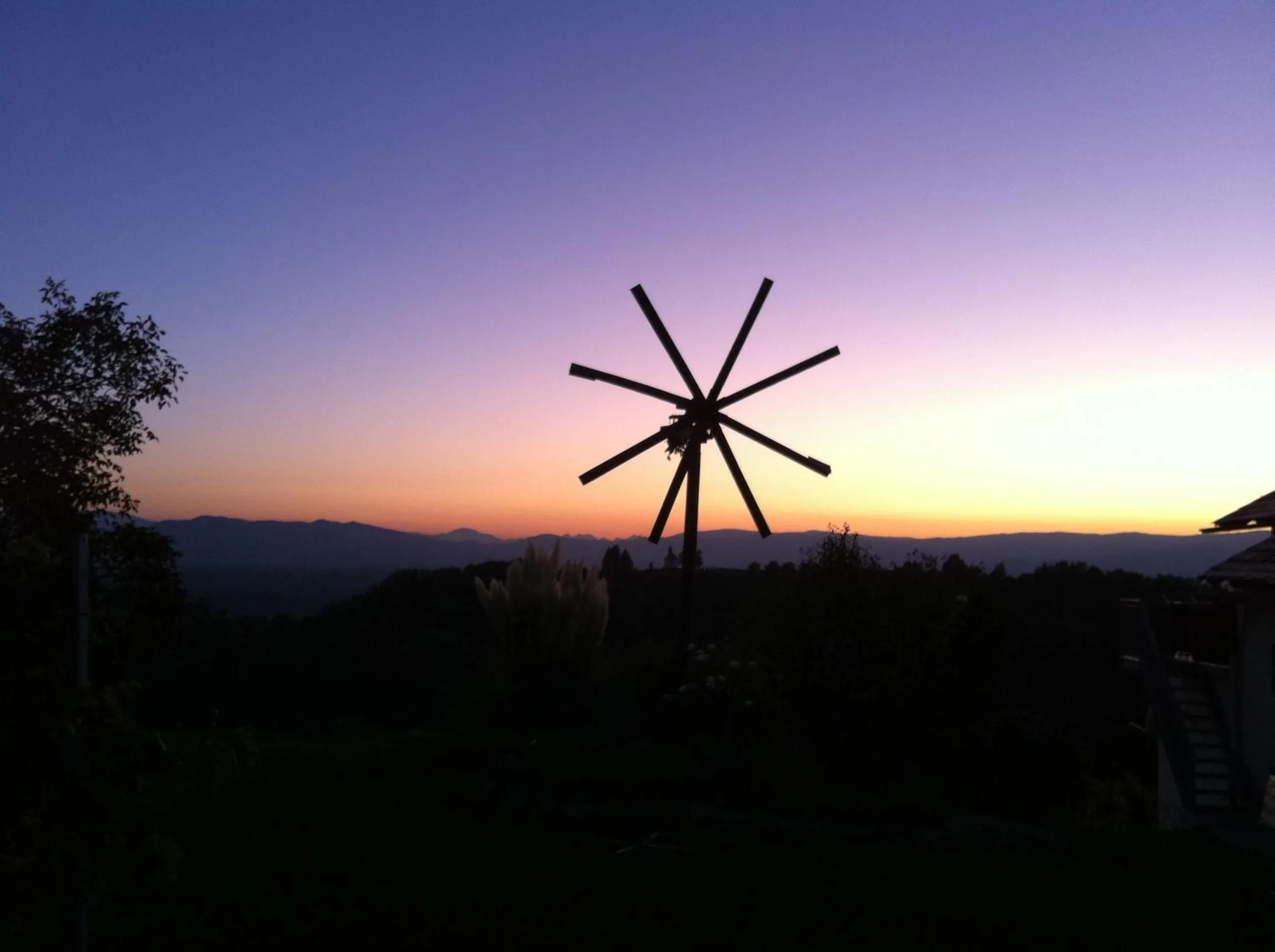 Bird's eye view in Panoramahotel Steirerland