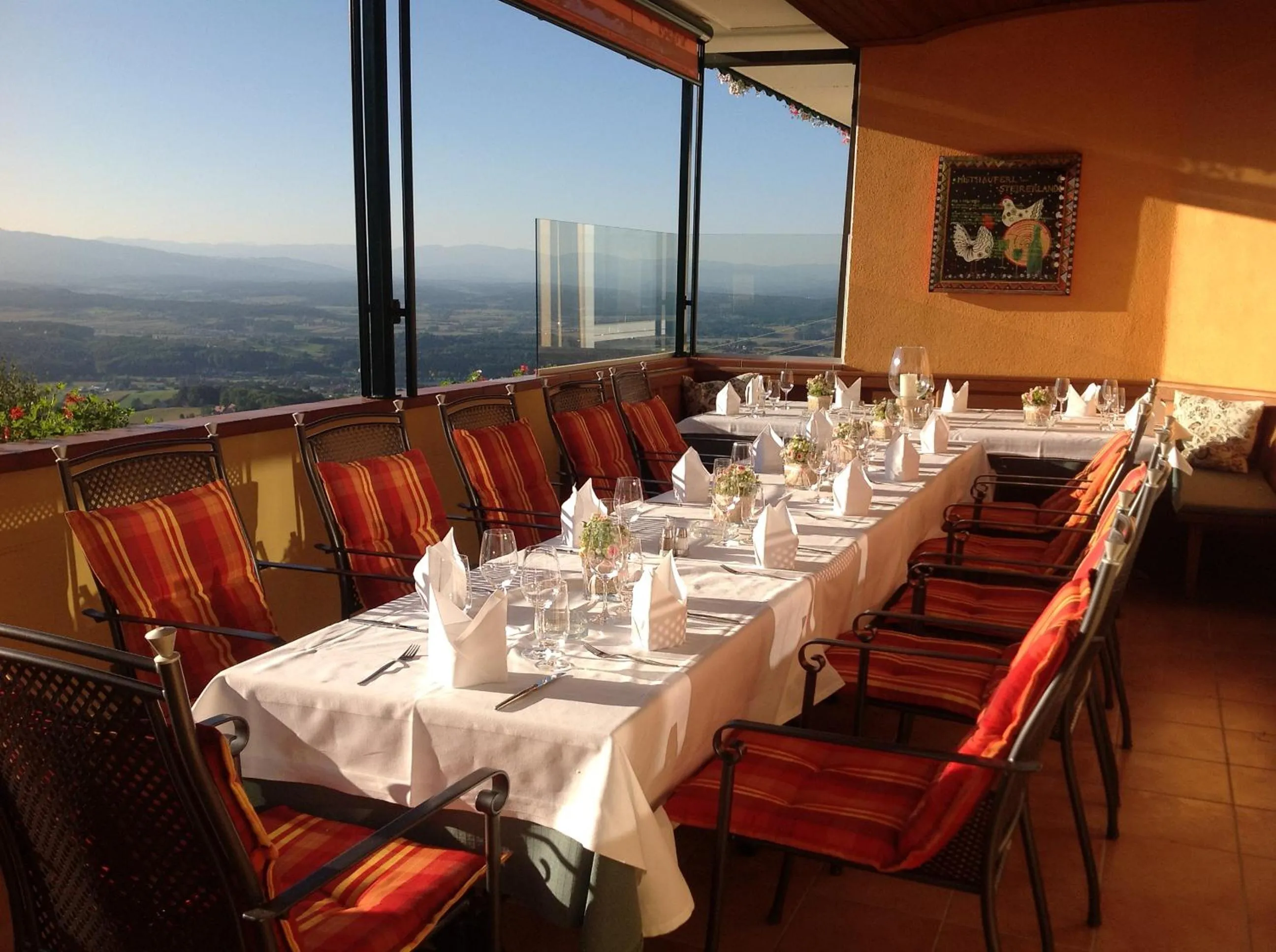 View (from property/room) in Panoramahotel Steirerland