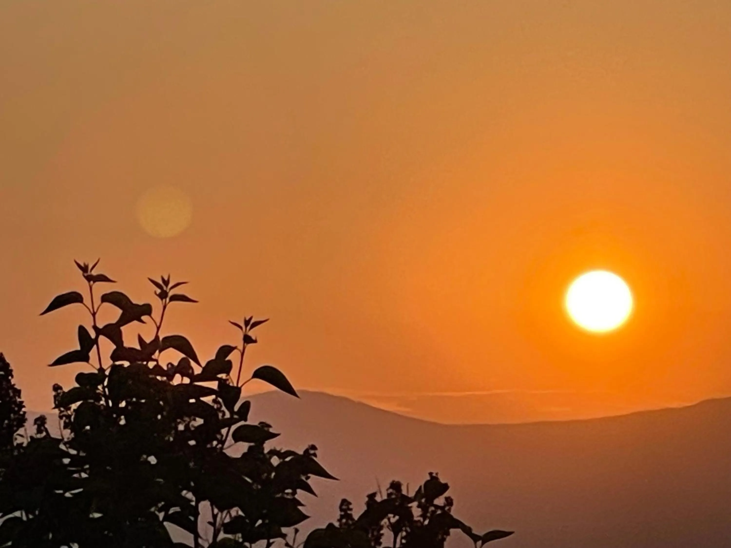 Sunrise in Panoramahotel Steirerland