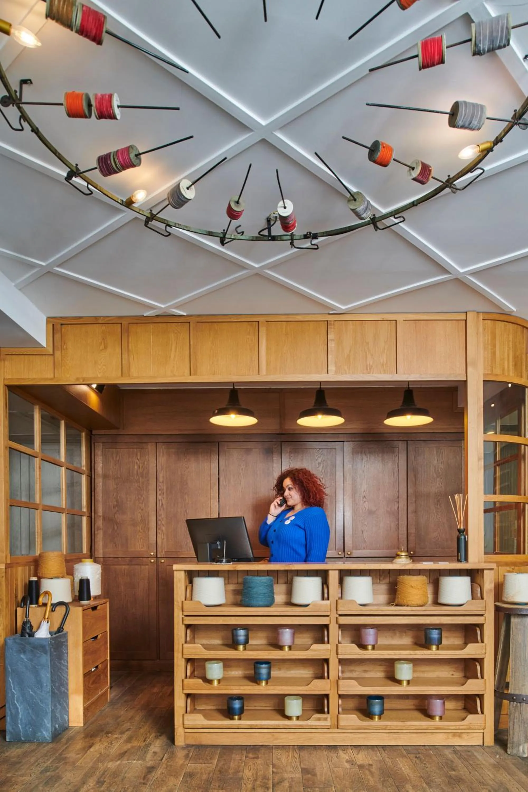 Lobby or reception in Hôtel Silky by HappyCulture