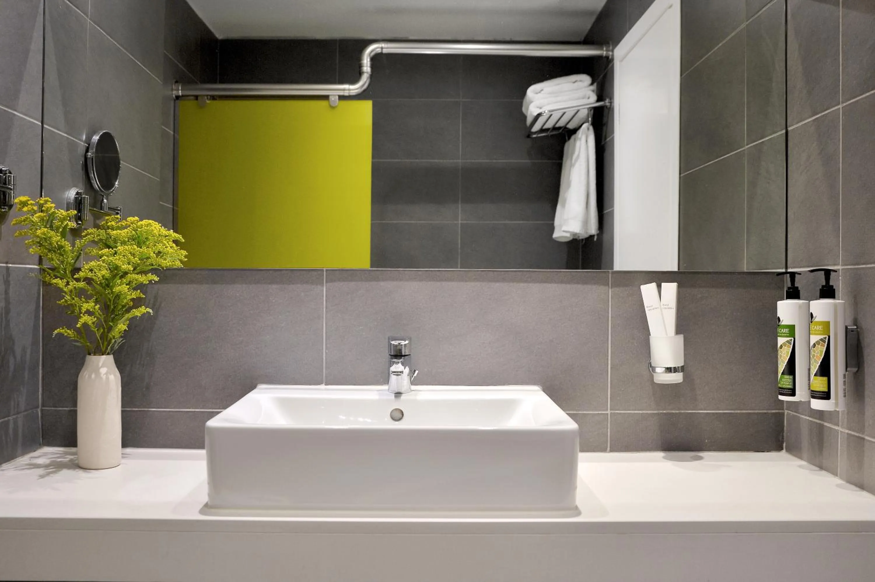 Bathroom in Airotel Galaxy