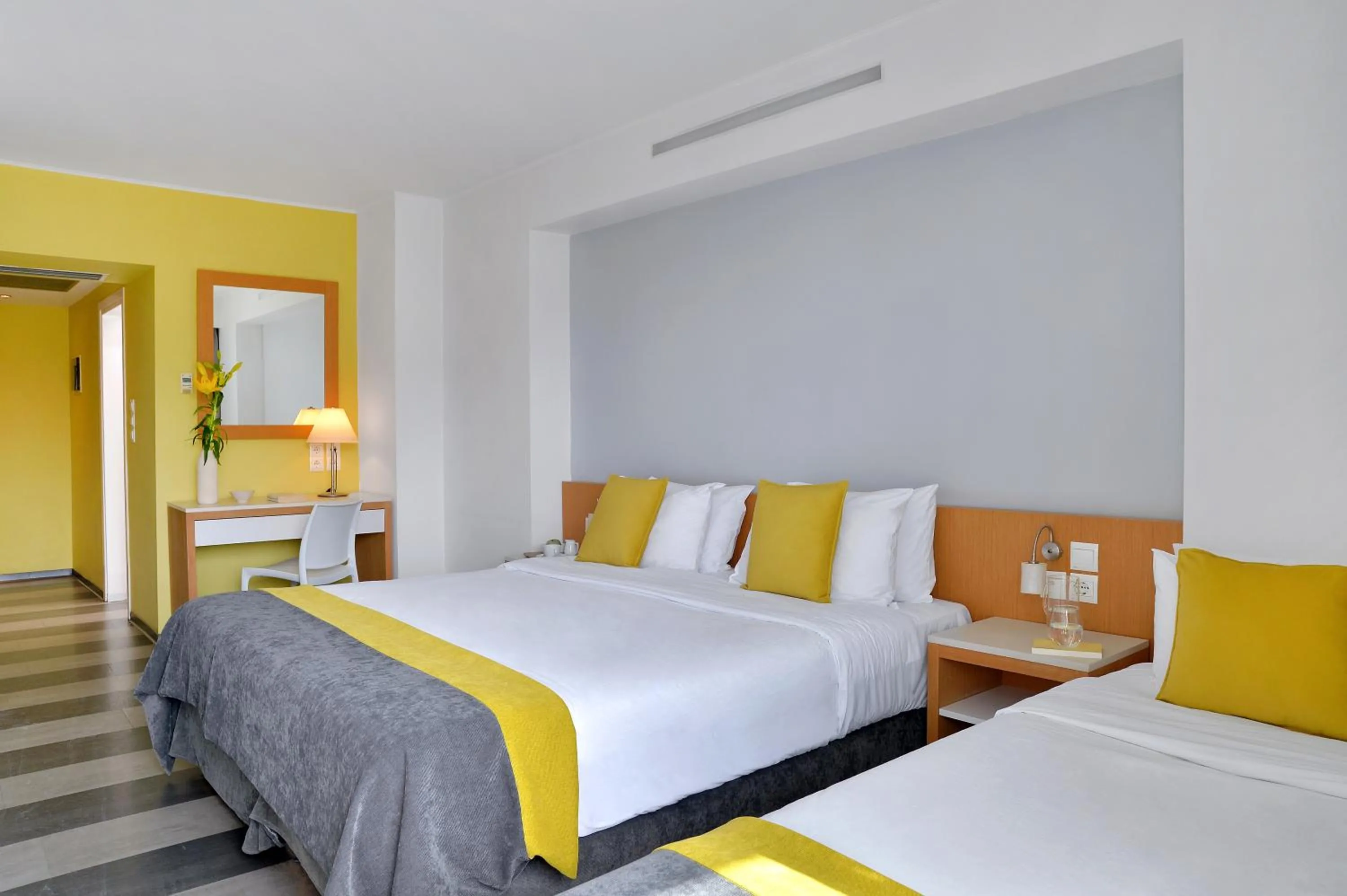 Bed in Airotel Galaxy