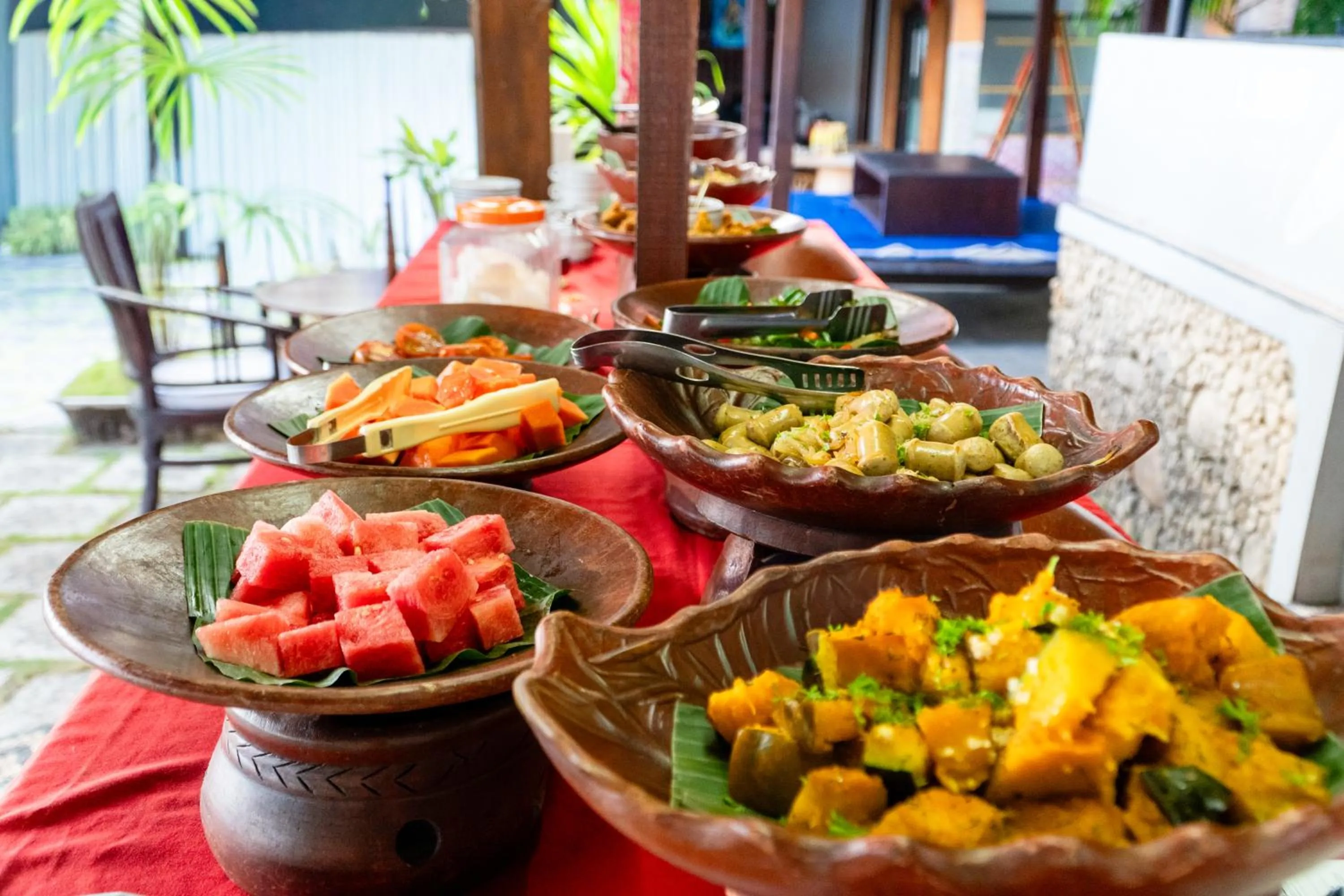 Food and drinks in Amed Cafe & Hotel Kebun Wayan