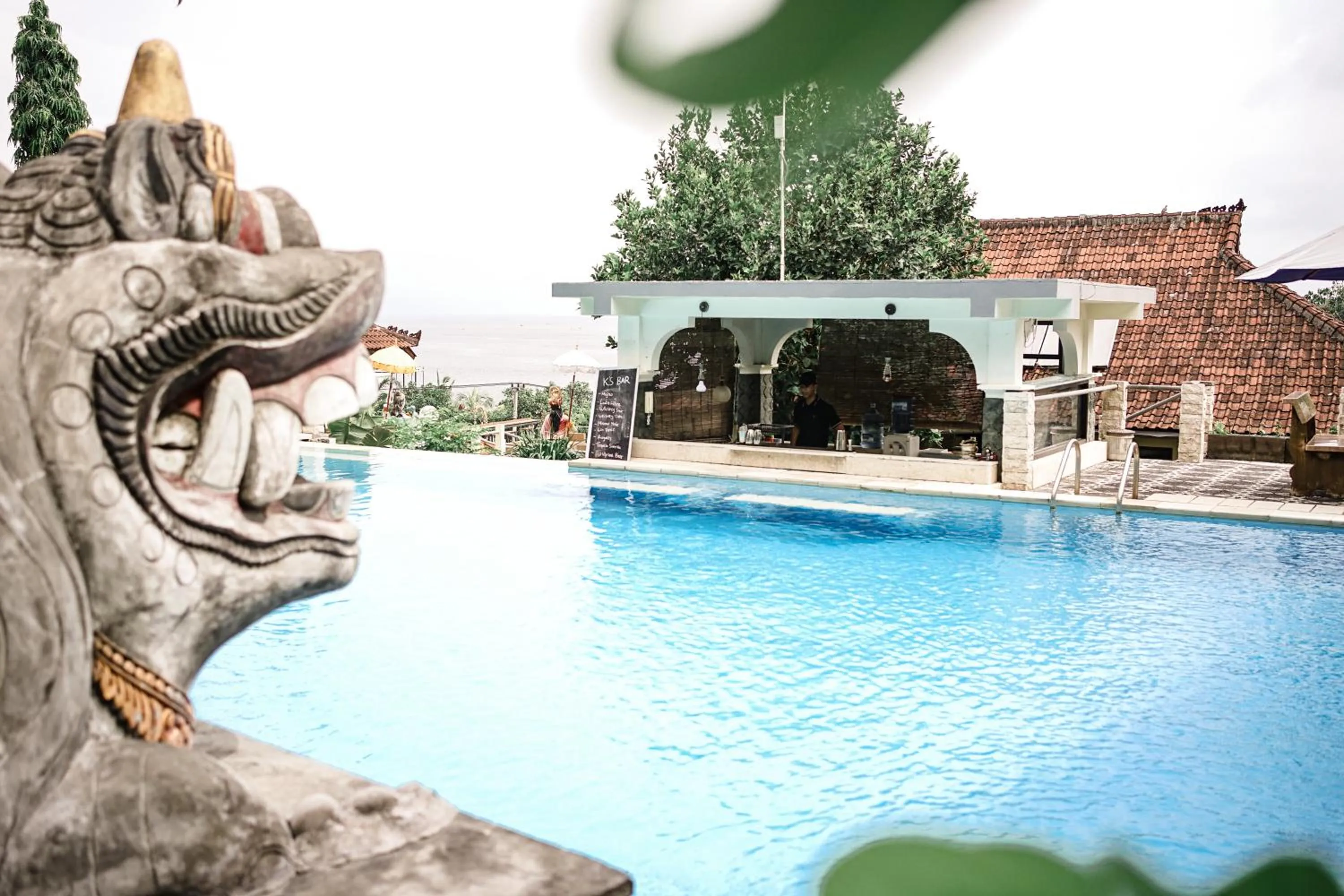 Property building in Amed Cafe & Hotel Kebun Wayan