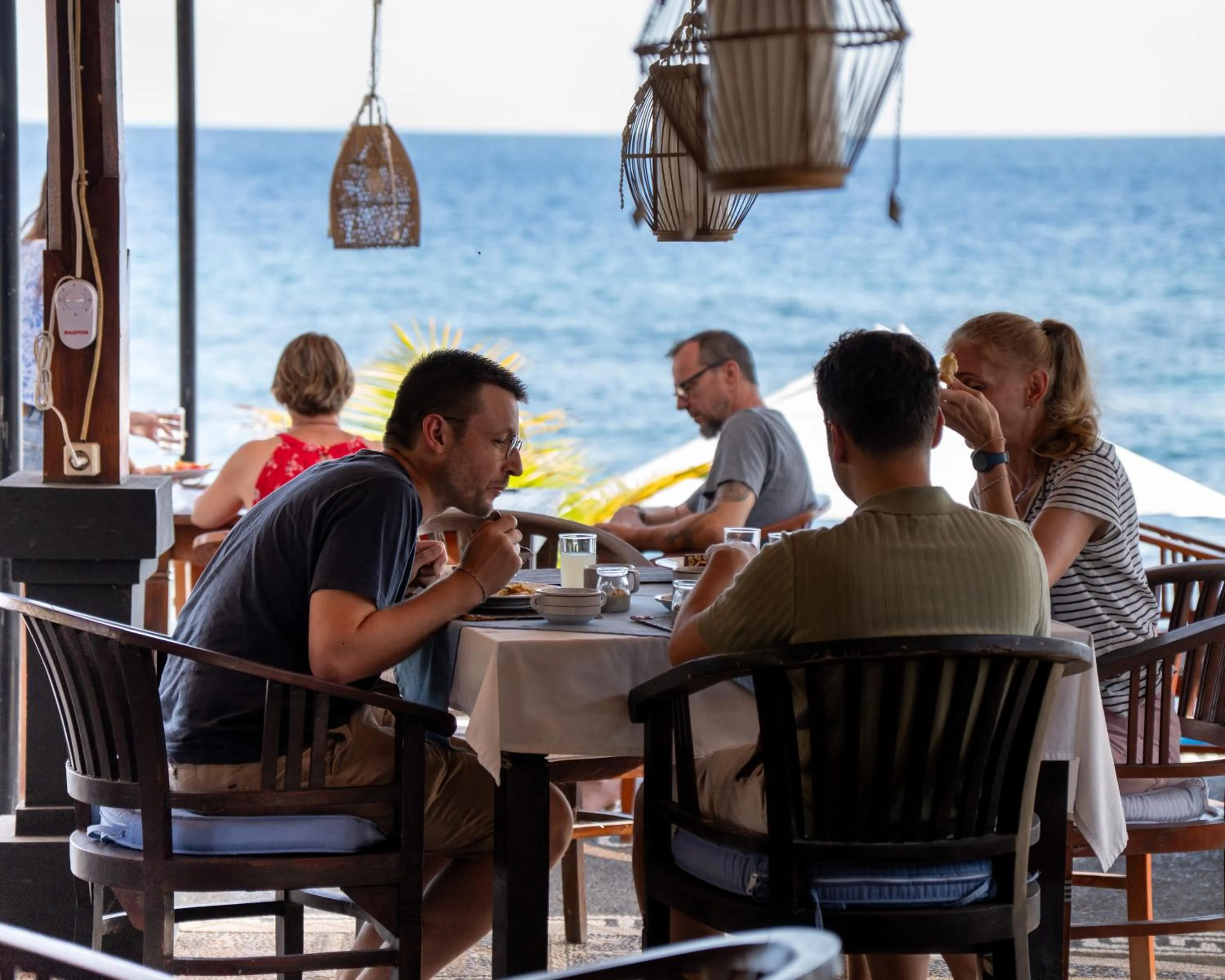 Restaurant/places to eat in Amed Cafe & Hotel Kebun Wayan