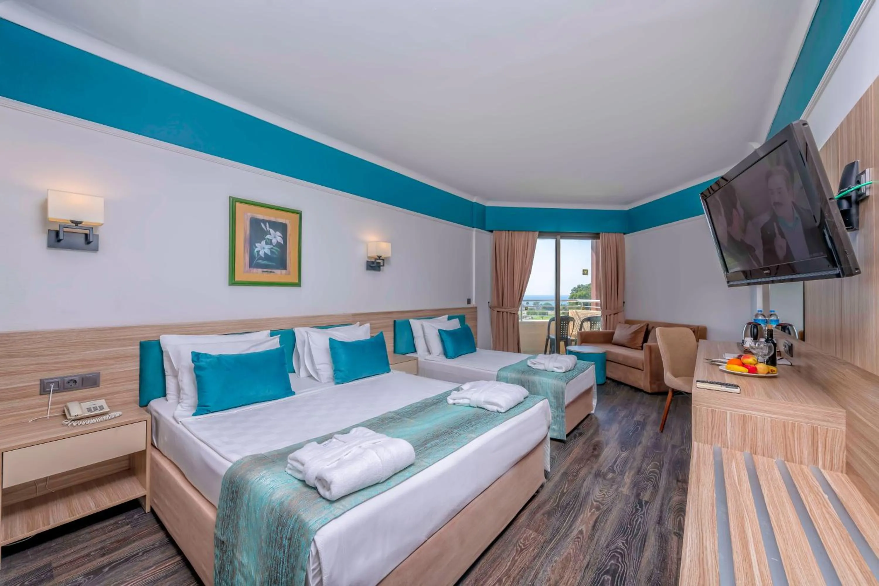 Bed in Labranda Excelsior Hotel