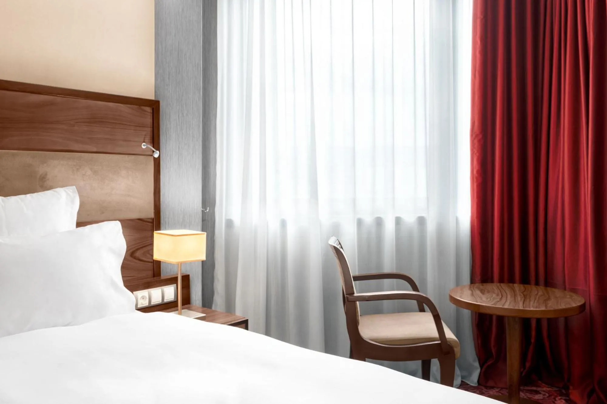 Bed in Movenpick hotel Sarajevo