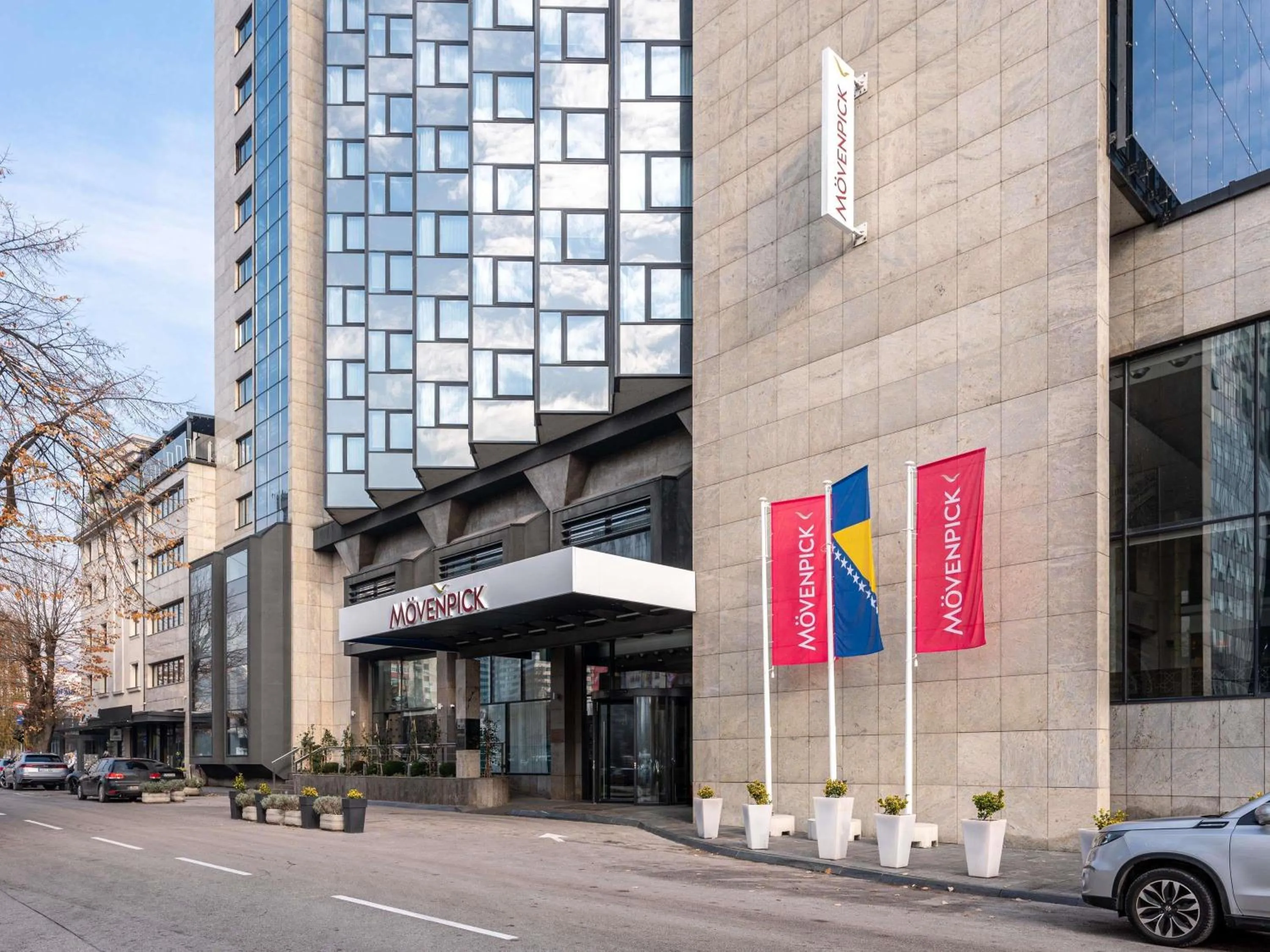 Property building in Movenpick hotel Sarajevo