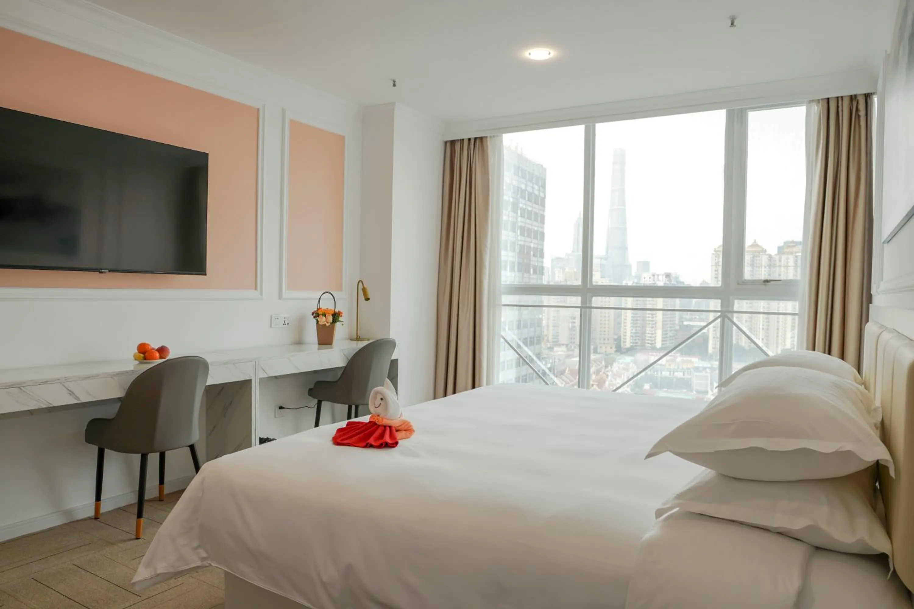 Property building, Bed in Magnificent International Hotel