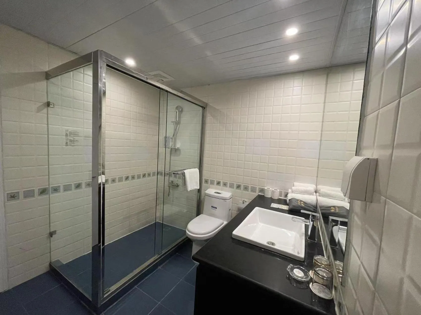 Shower in Magnificent International Hotel