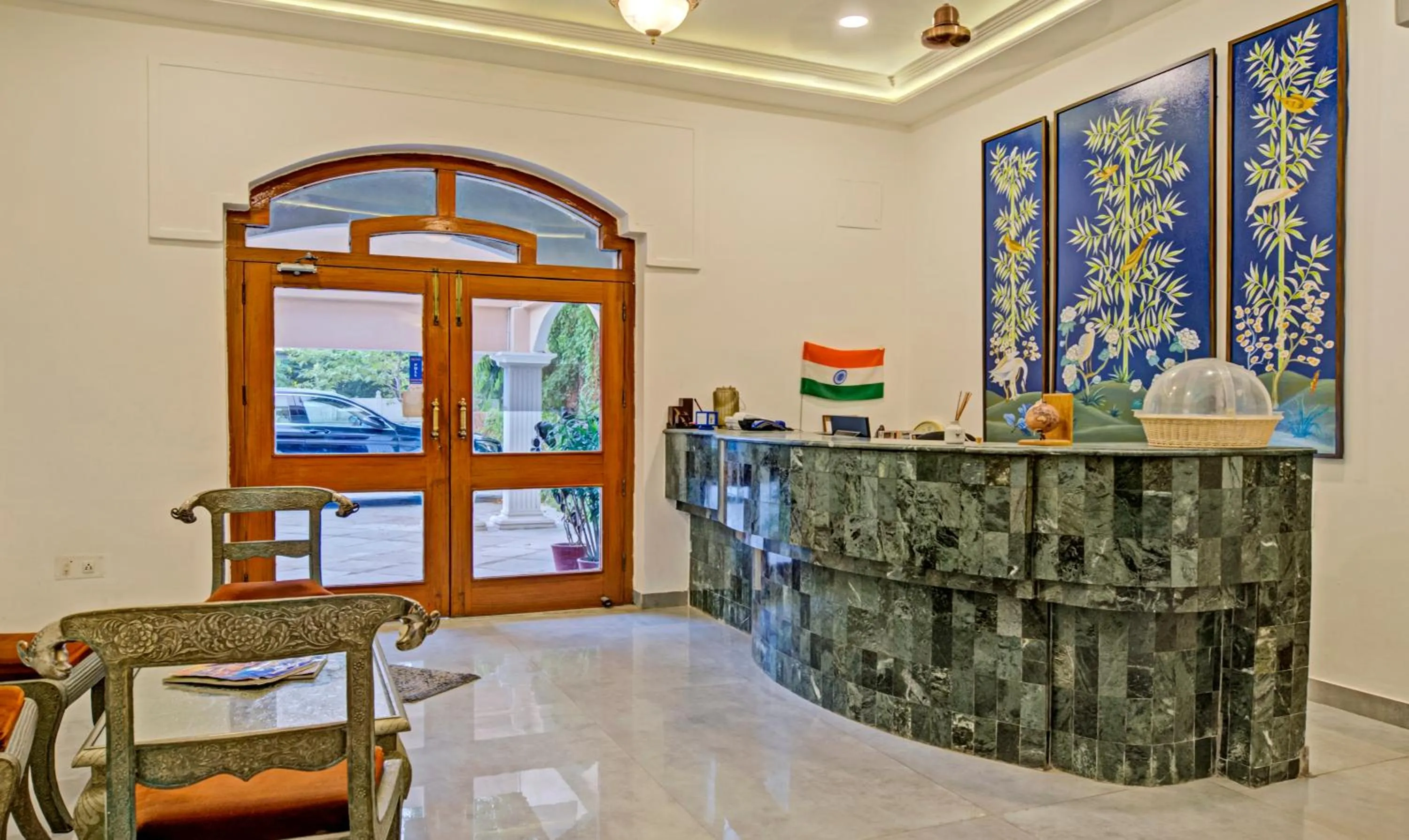 Lobby or reception in Hotel Meera Udaipur