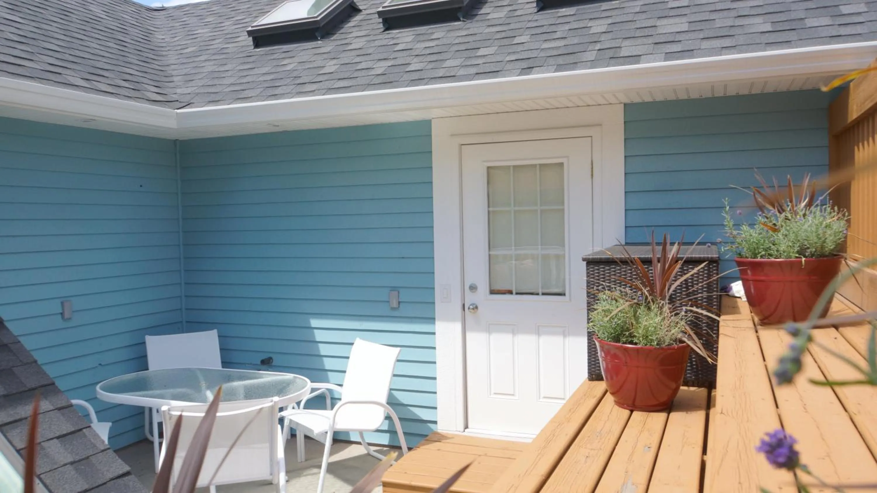 Balcony/Terrace in Kelowna Bed & Breakfast - CHATHAM HOUSE