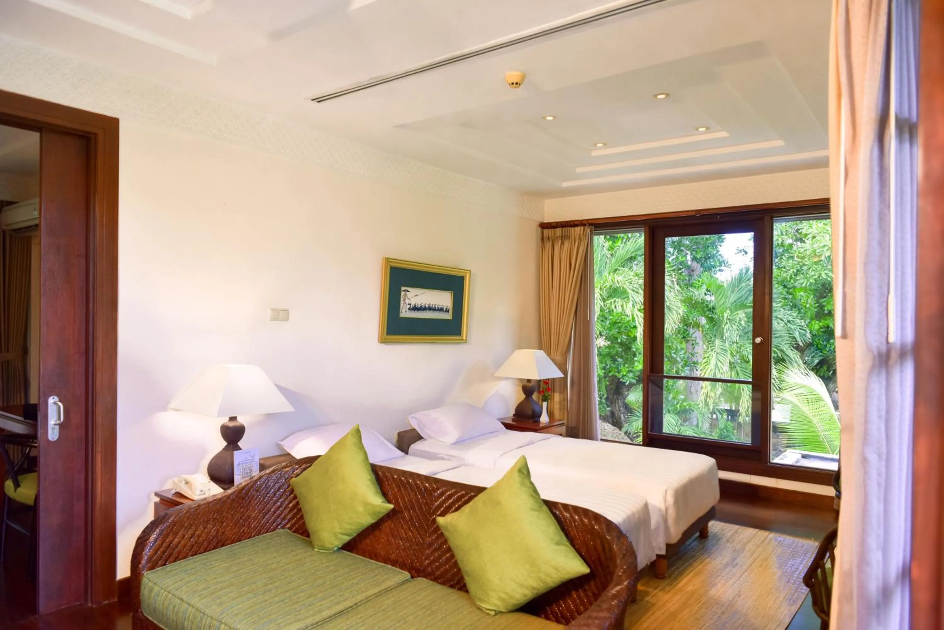 Living room, Bed in The Patra Bali Resort & Villas - CHSE Certified