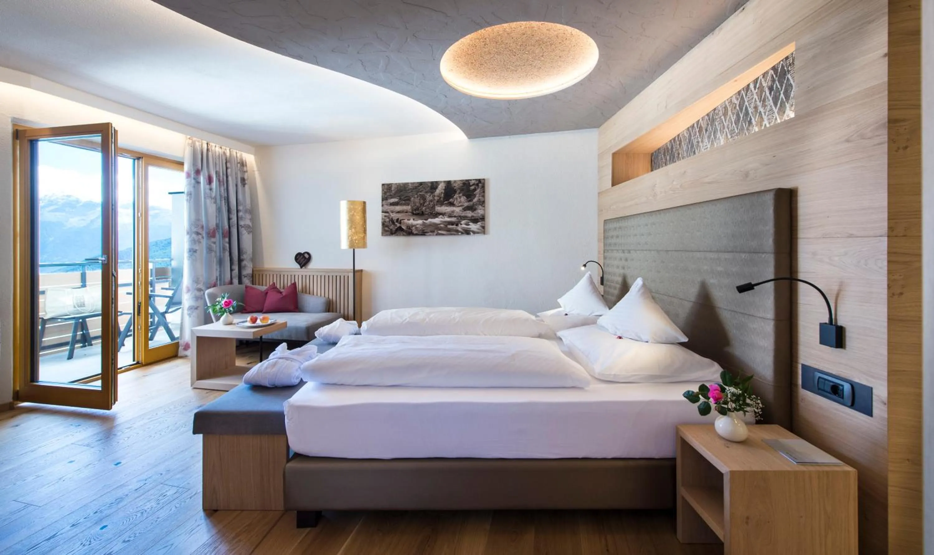 Bed in DAS GERSTL Alpine Retreat