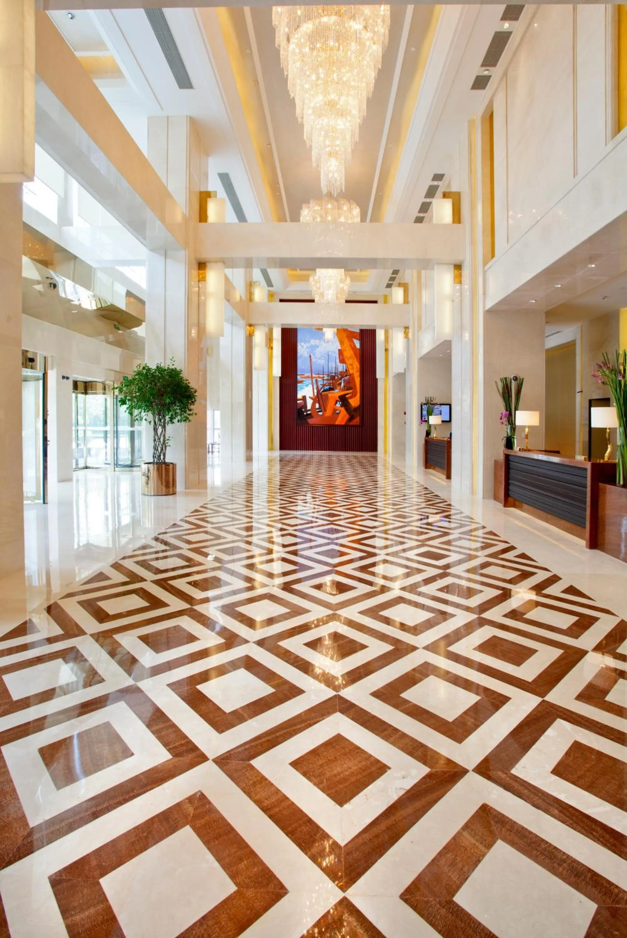 Lobby or reception in Regal Plaza Hotel & Residence