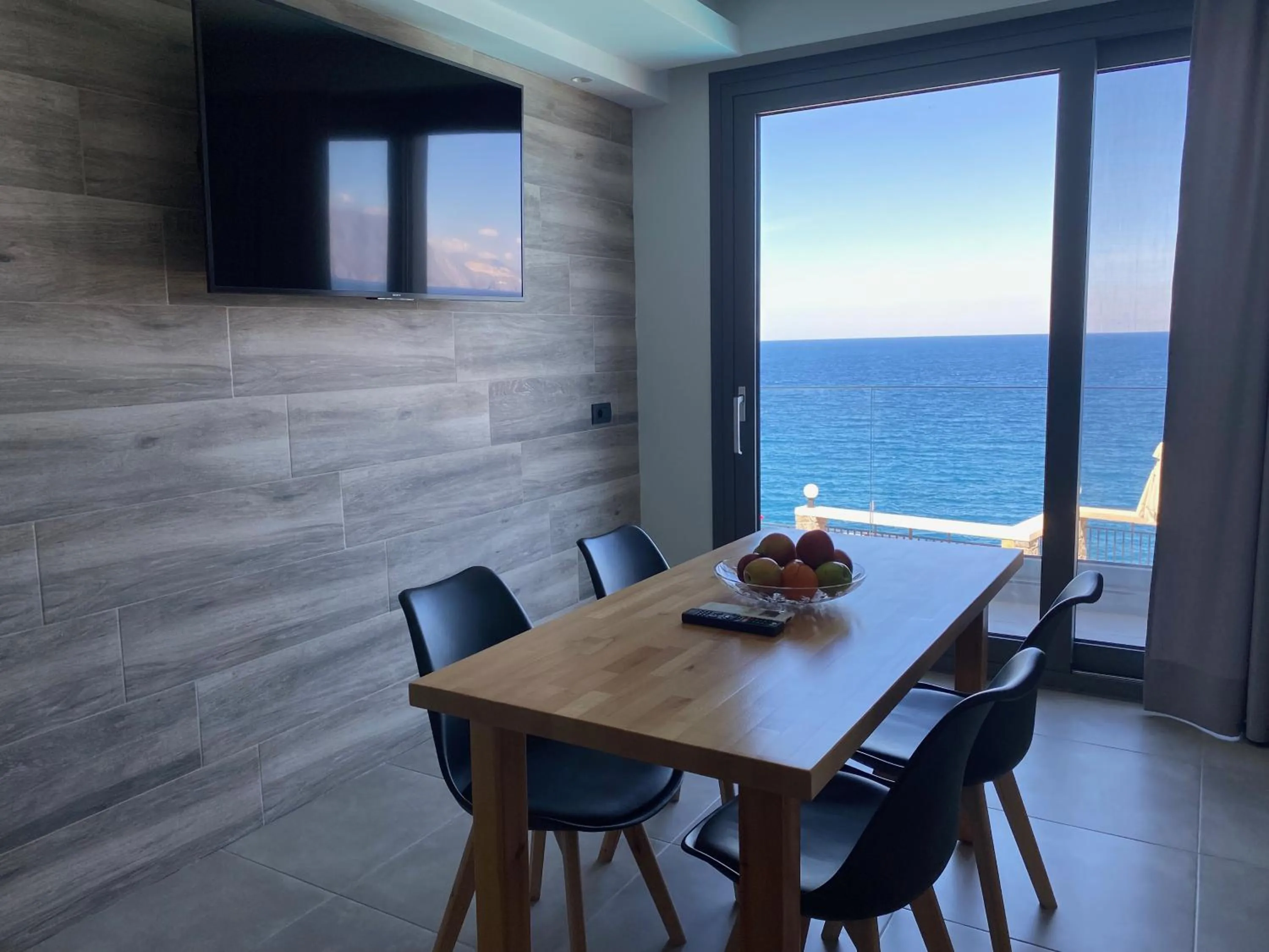 Living room in Ostria Apartments