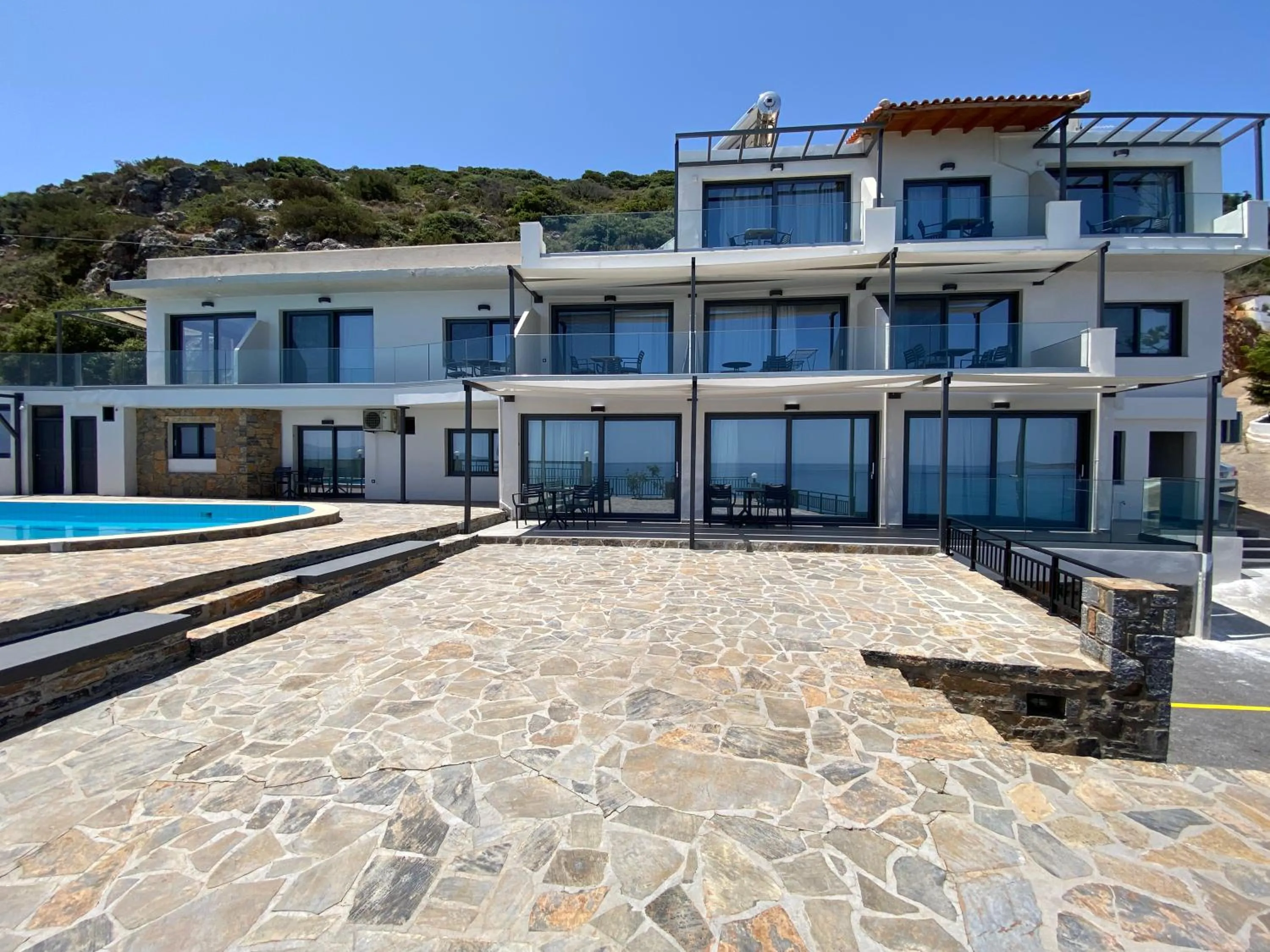 Property building in Ostria Apartments