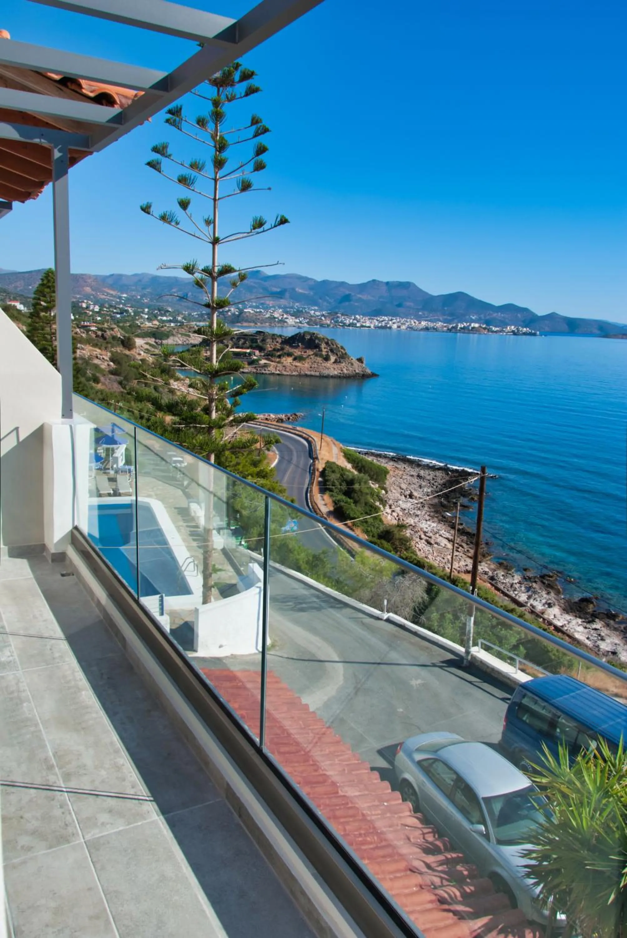 Balcony/Terrace in Ostria Apartments