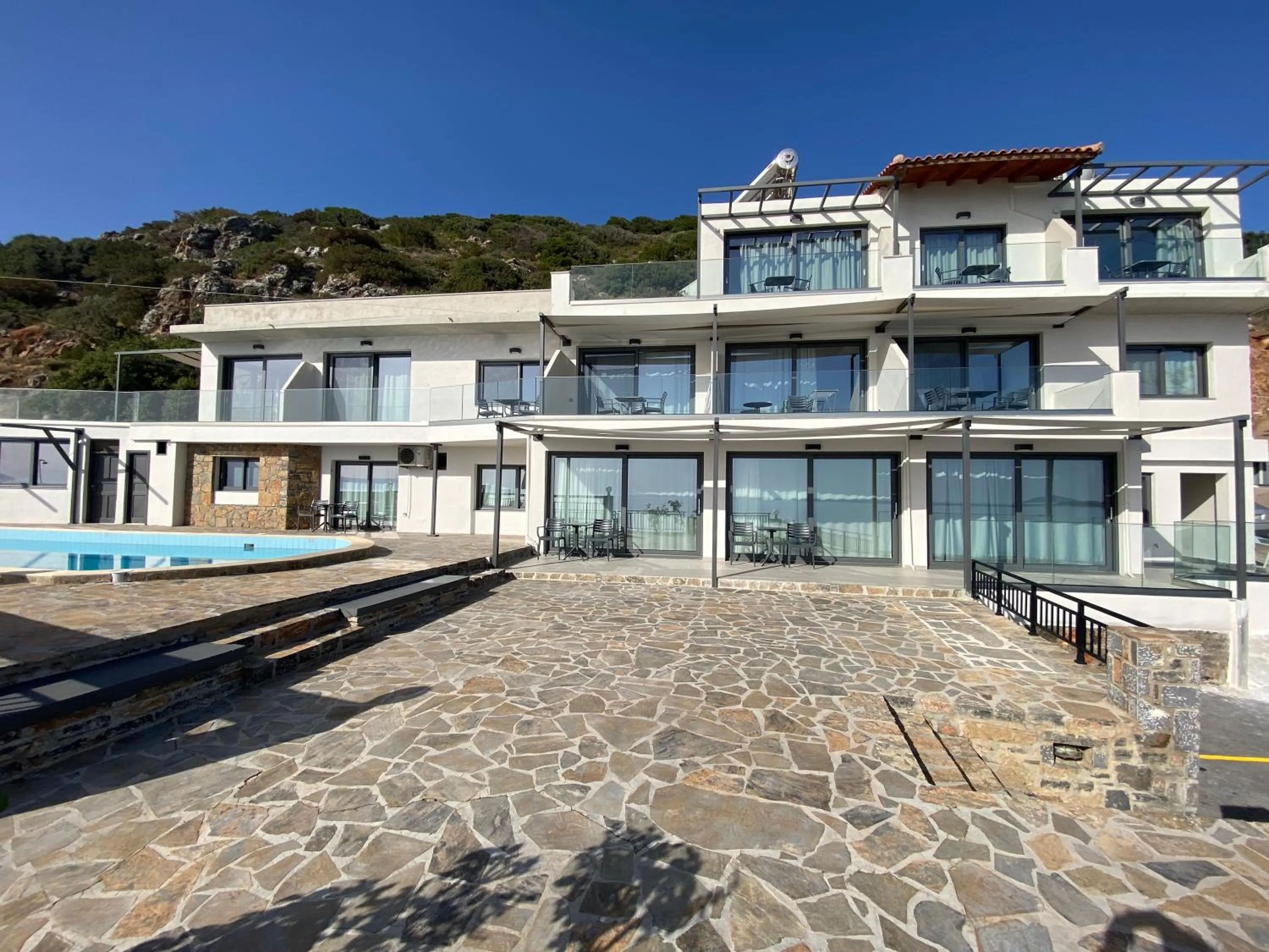 Property building in Ostria Apartments