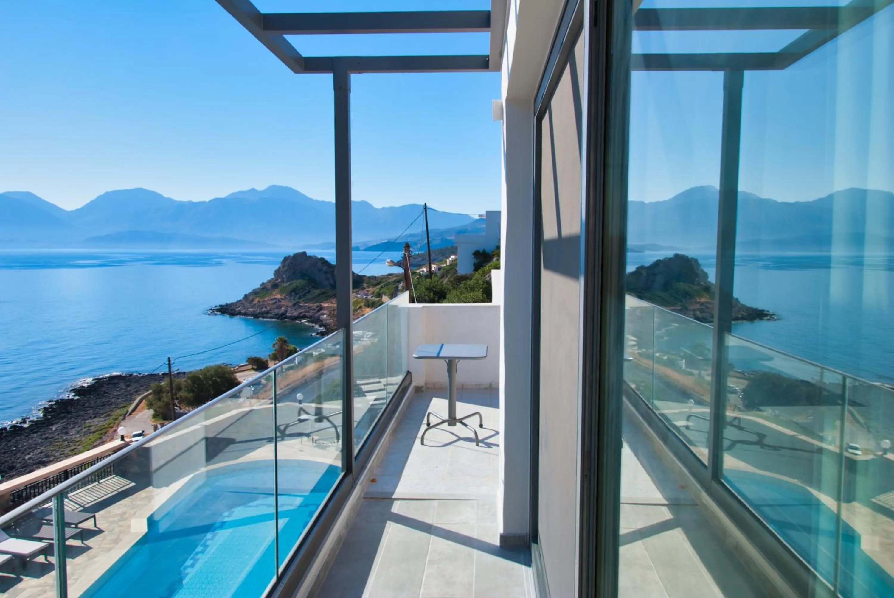 Balcony/Terrace in Ostria Apartments