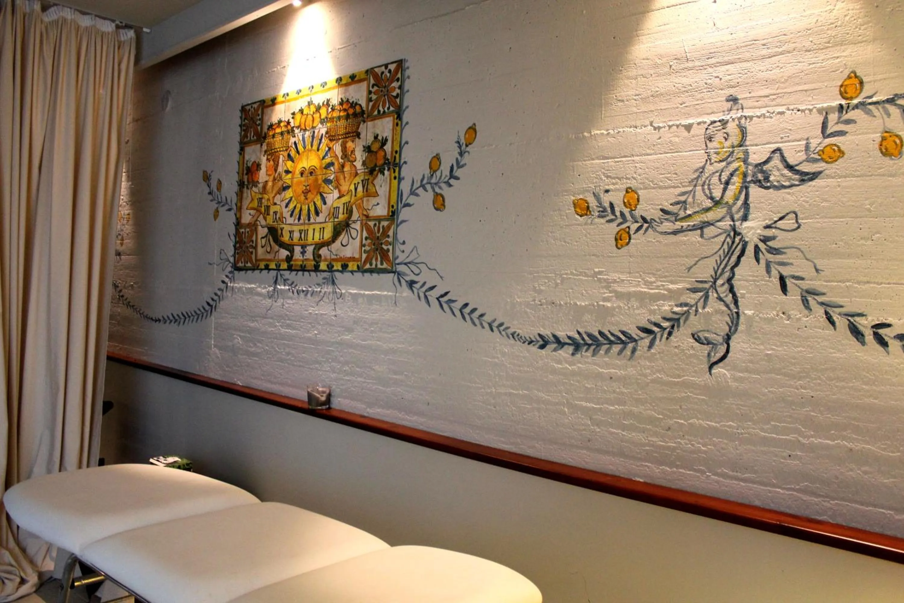 Decorative detail in Casale Di Caterina