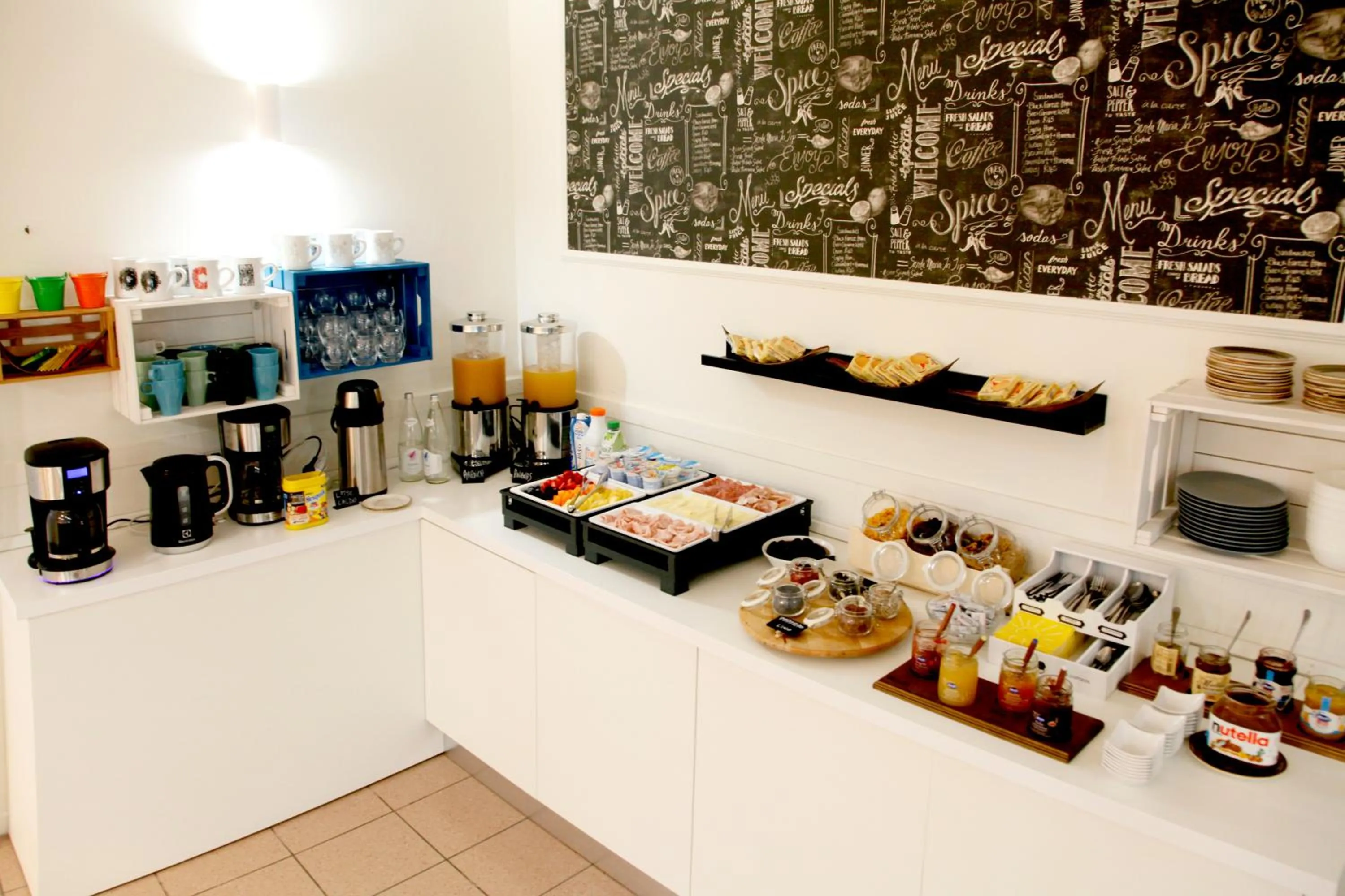 Breakfast in Hotel Villa Edda