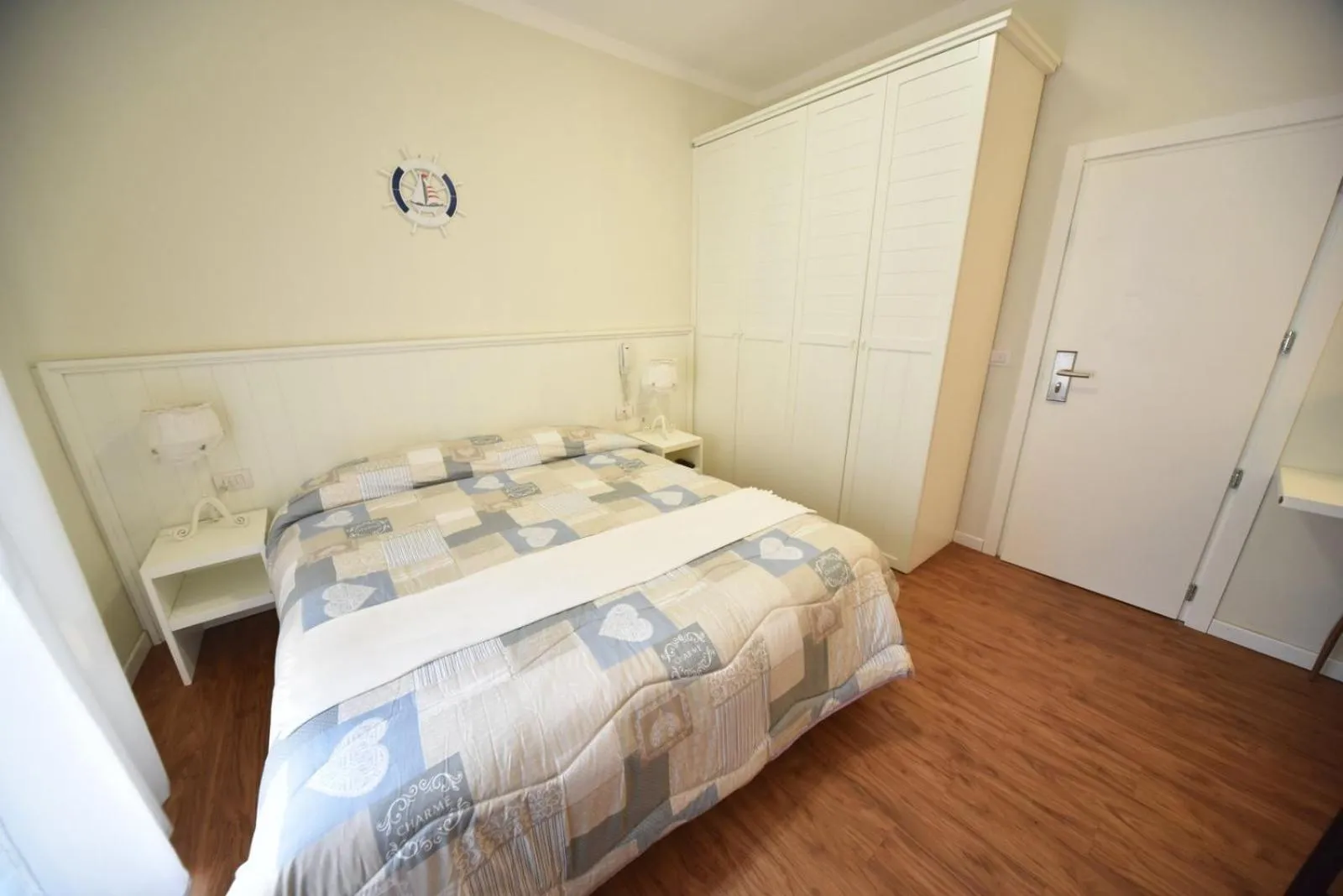 Bed in Hotel Villa Edda