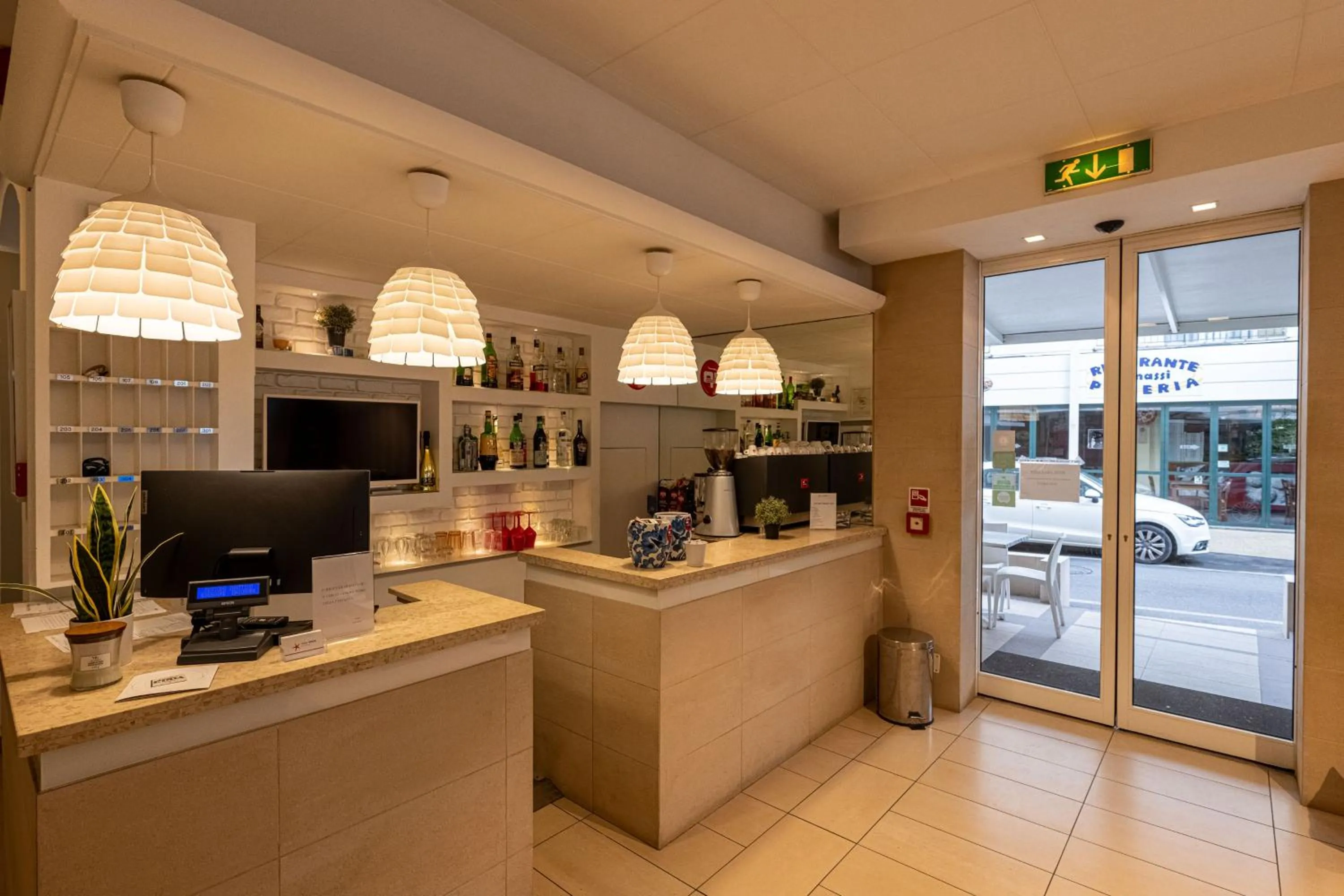 Lobby or reception in Hotel Villa Edda