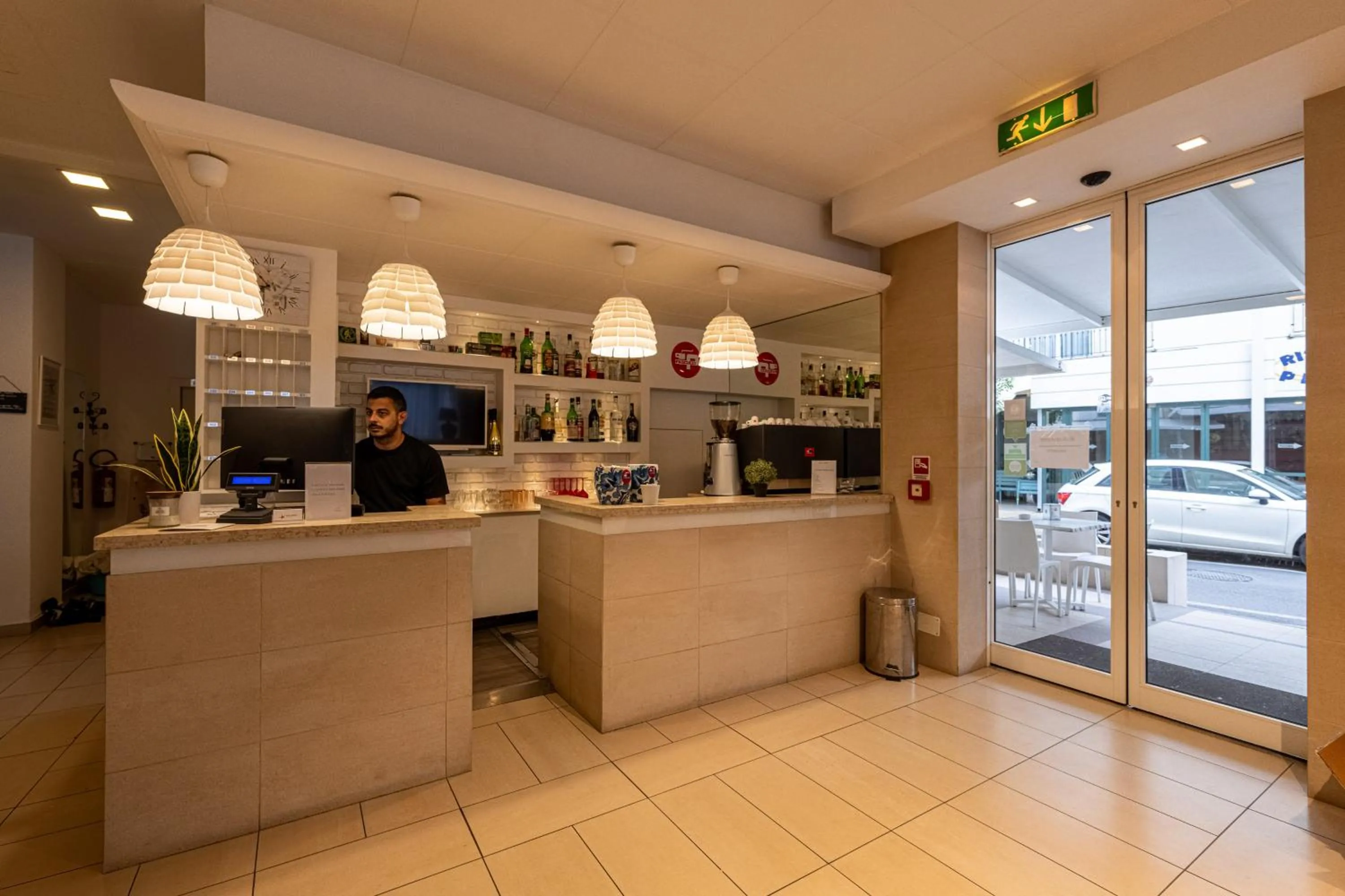 Lobby or reception in Hotel Villa Edda