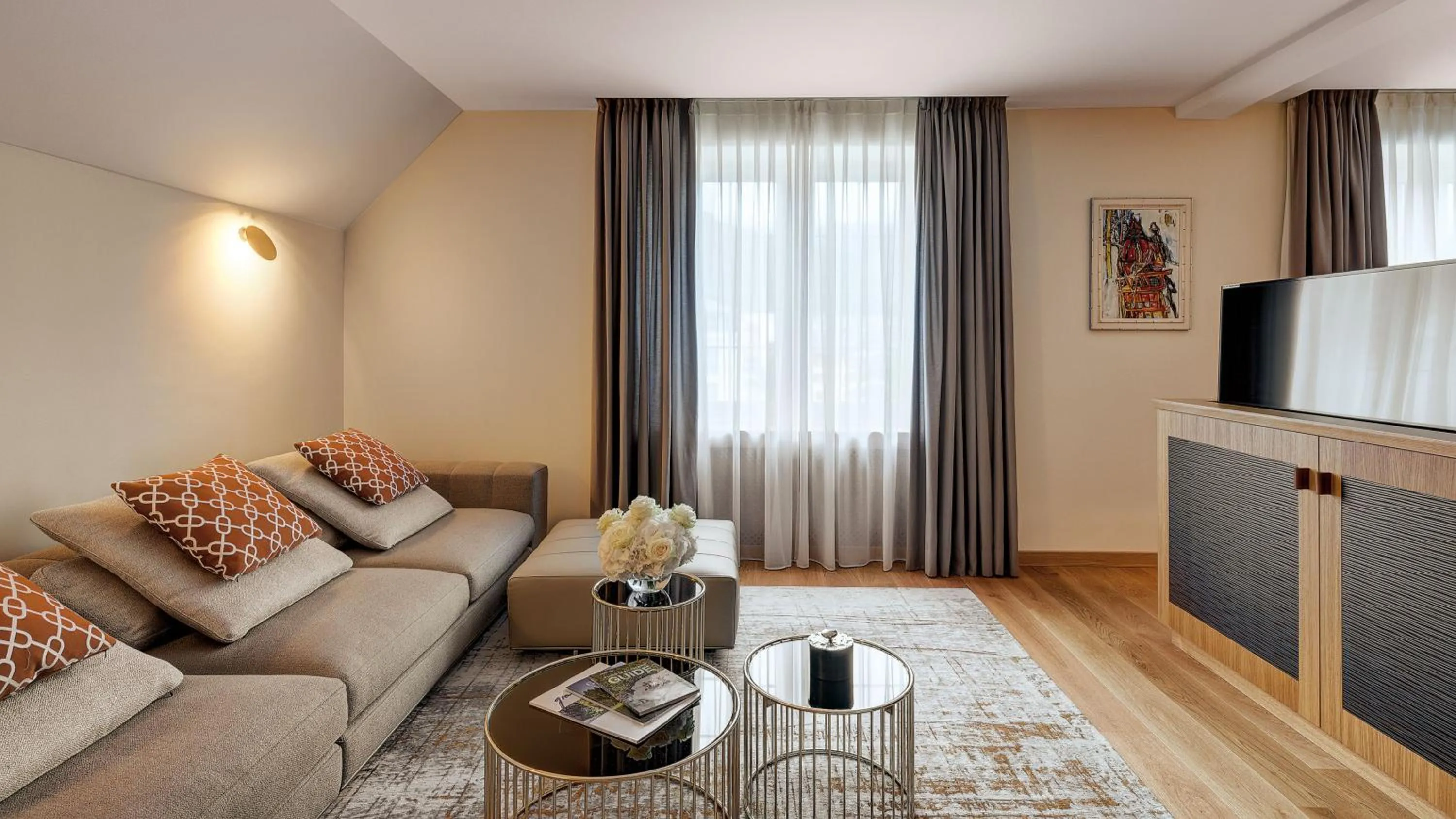 Living room in Residenz Alte Post Bonaduz