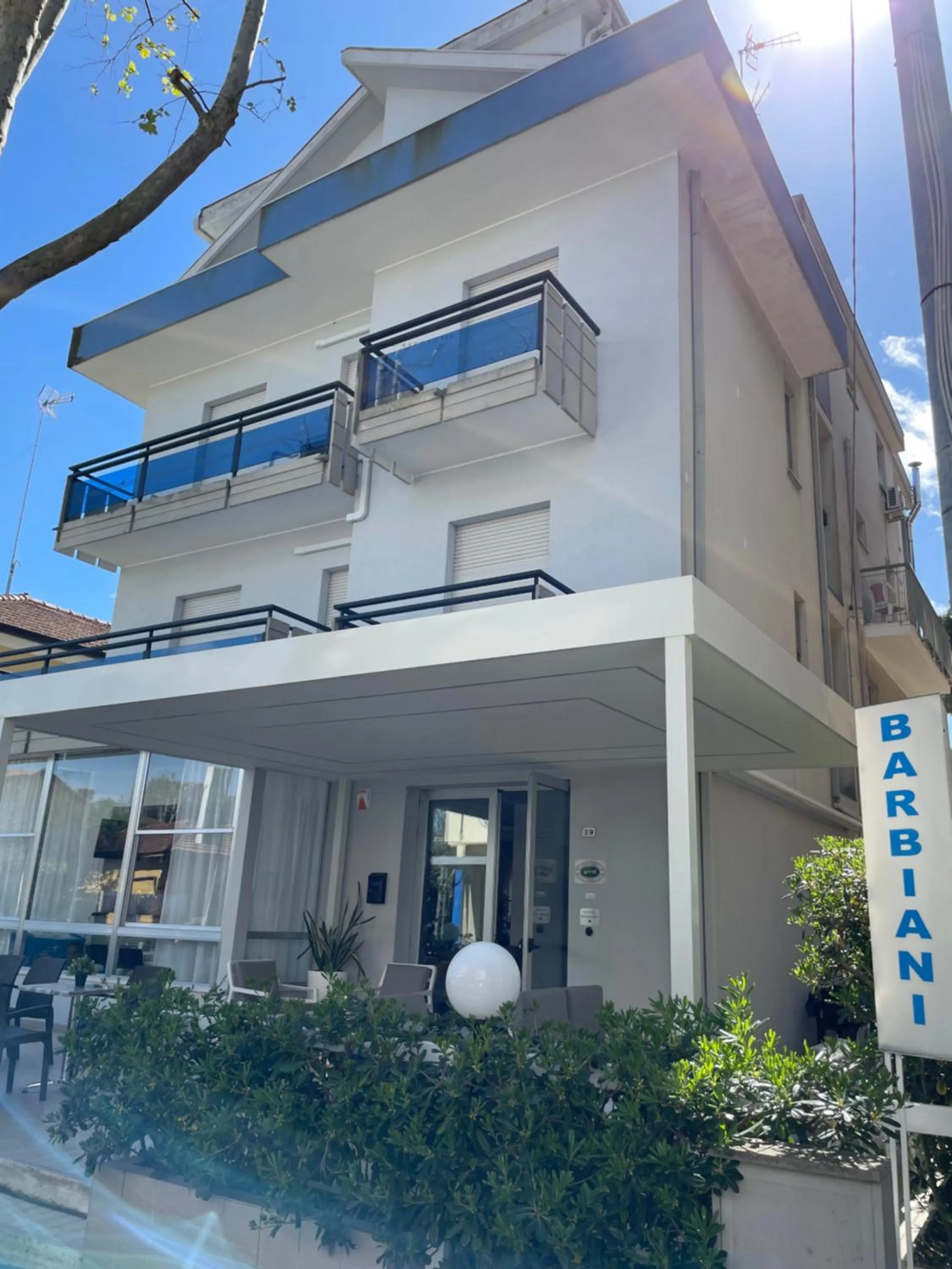 Property building in Hotel Barbiani