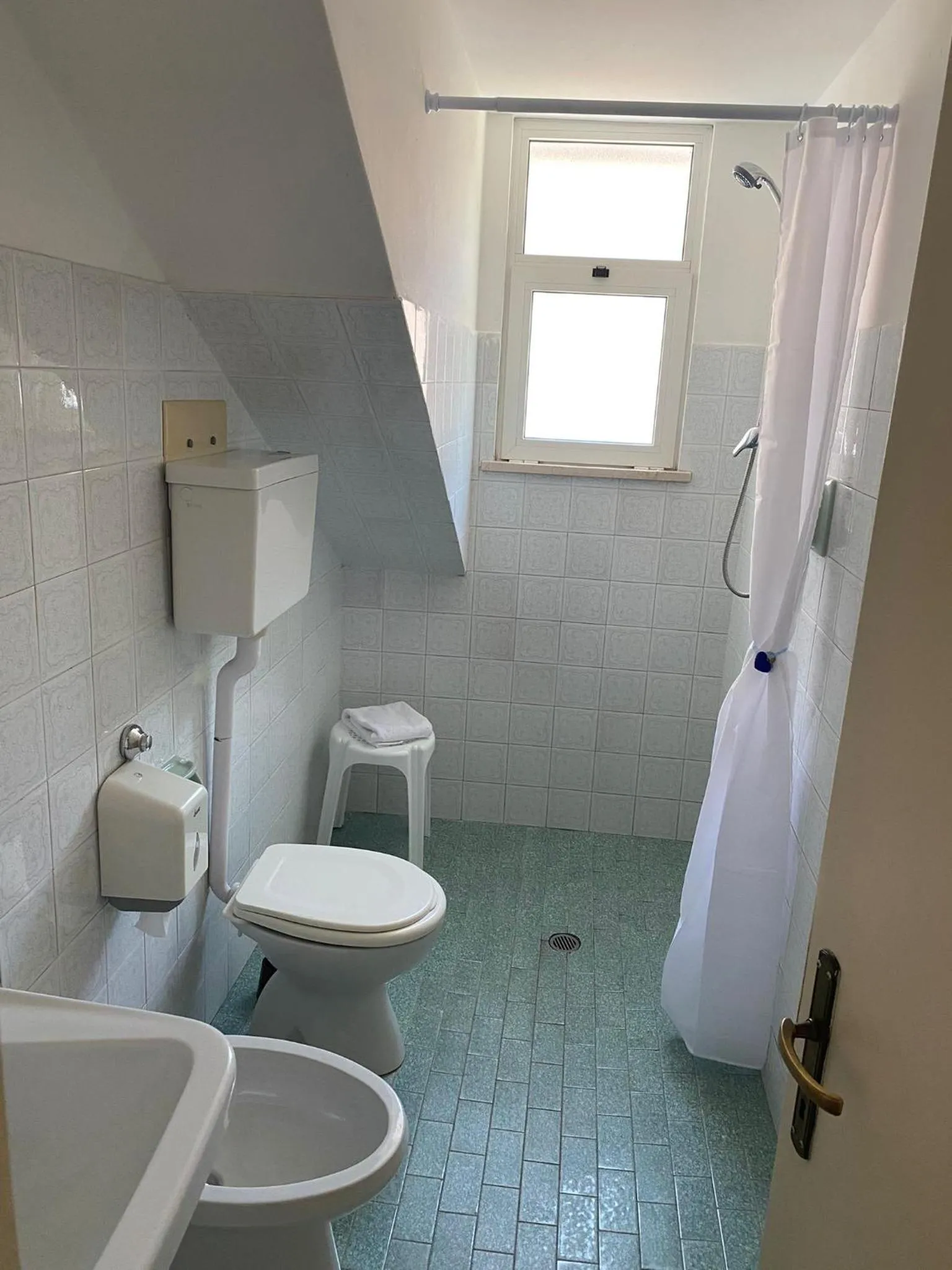 Bathroom in Hotel Barbiani