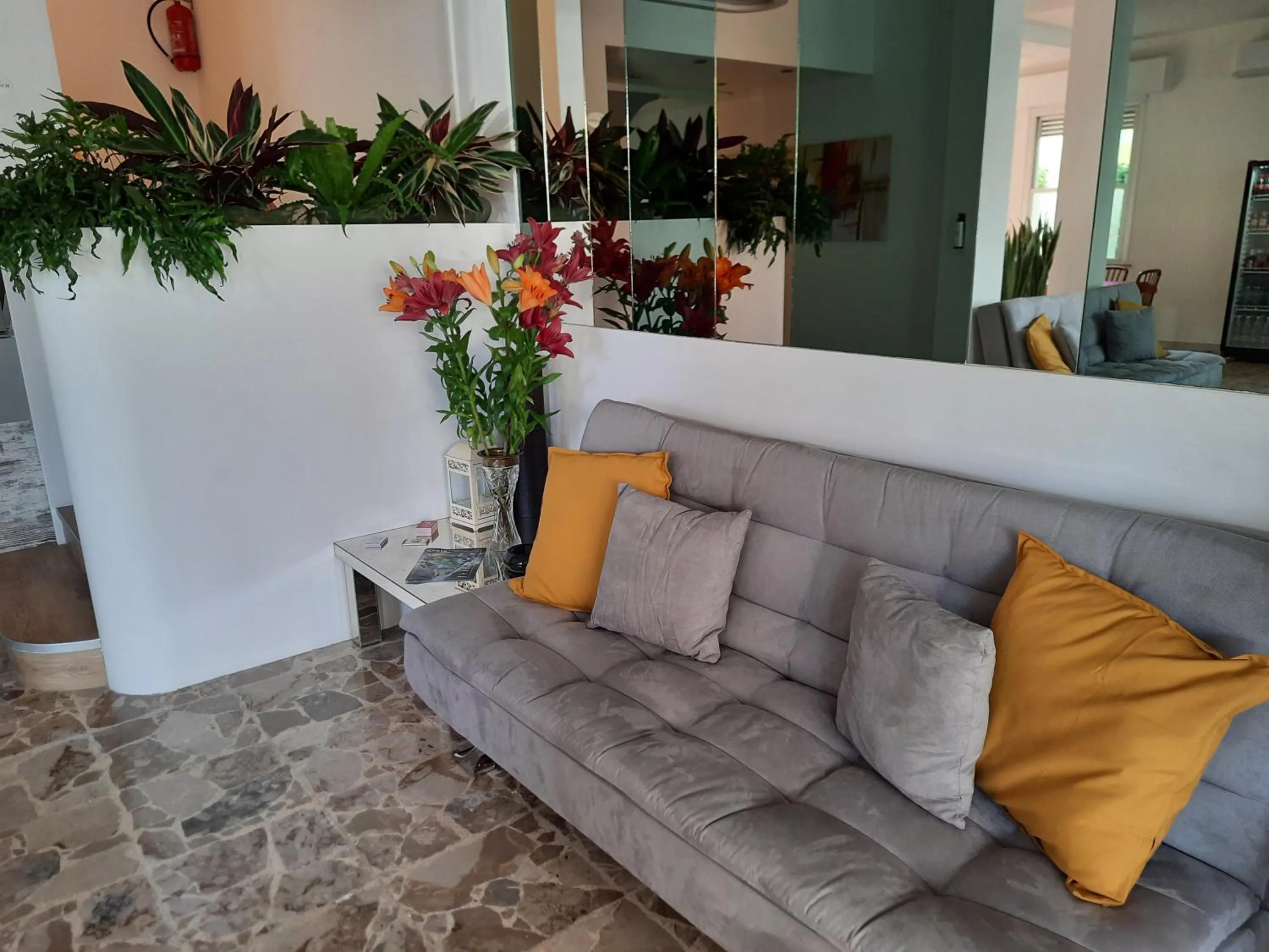 Lobby or reception in Hotel Barbiani