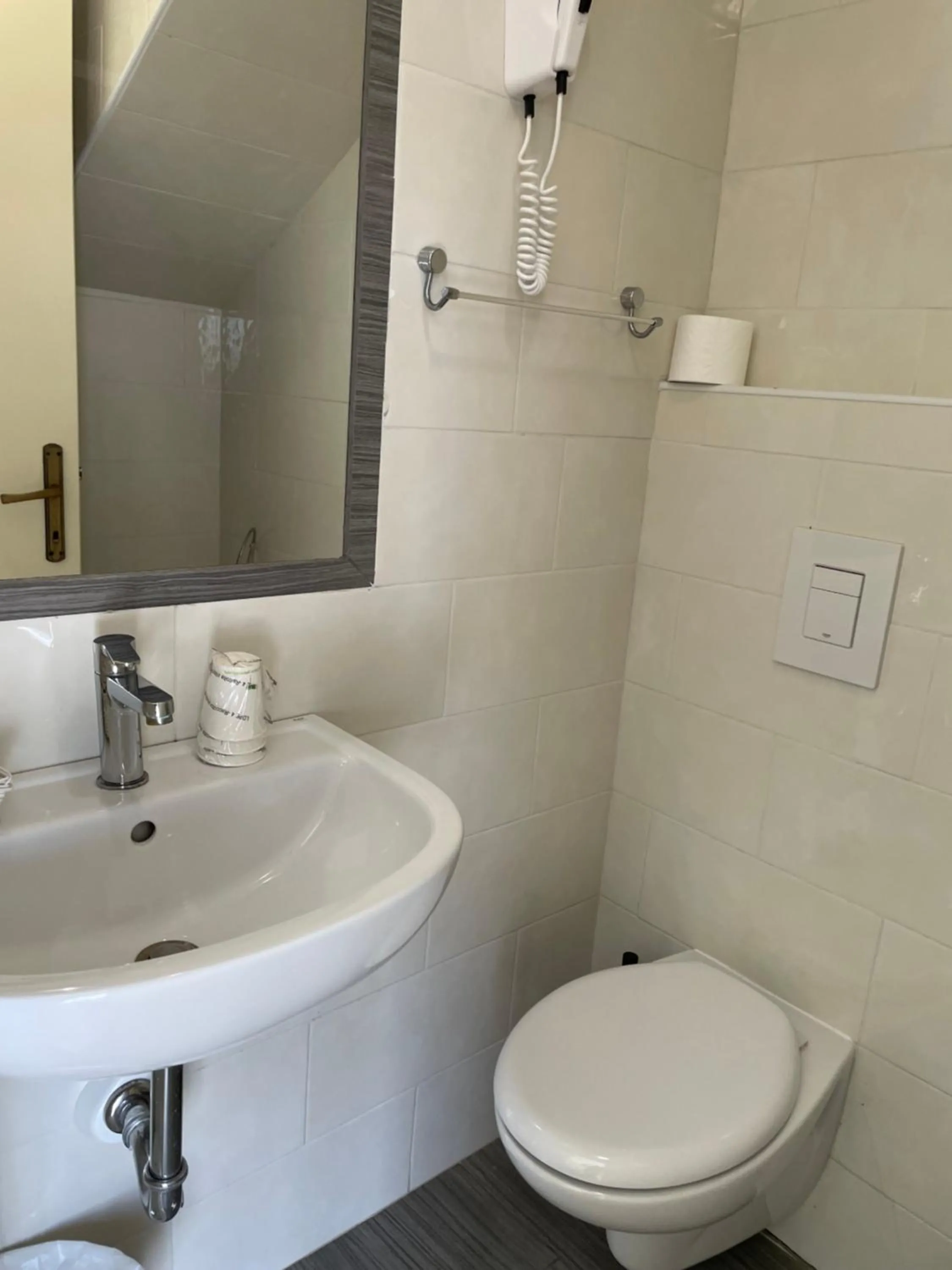 Toilet in Hotel Barbiani