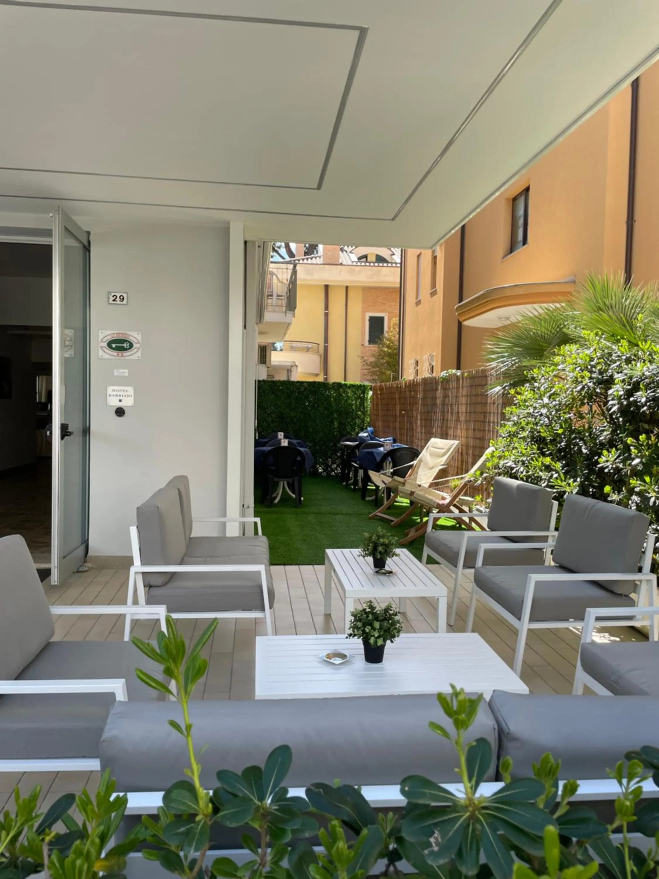 Property building in Hotel Barbiani