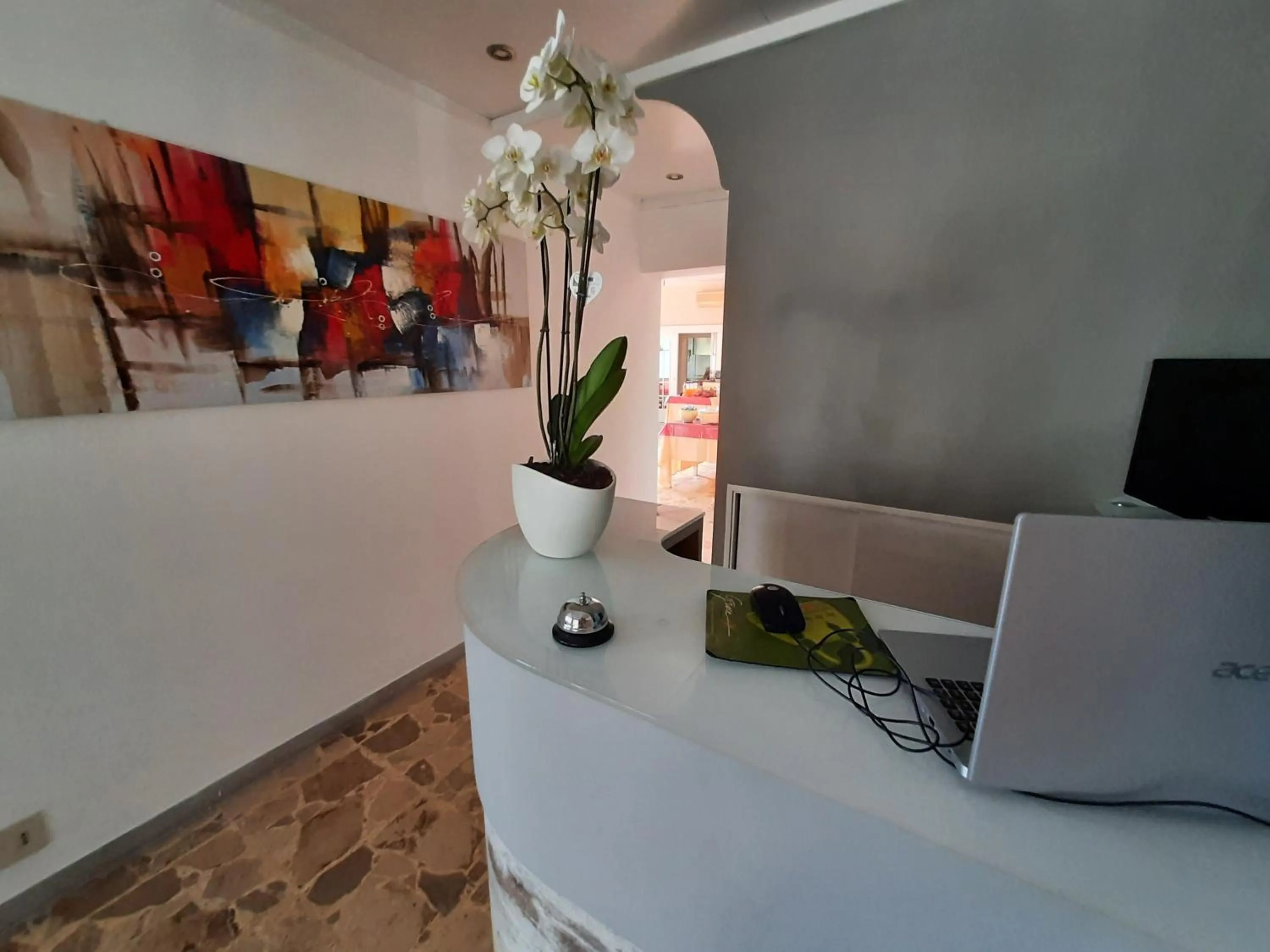 Lobby or reception in Hotel Barbiani