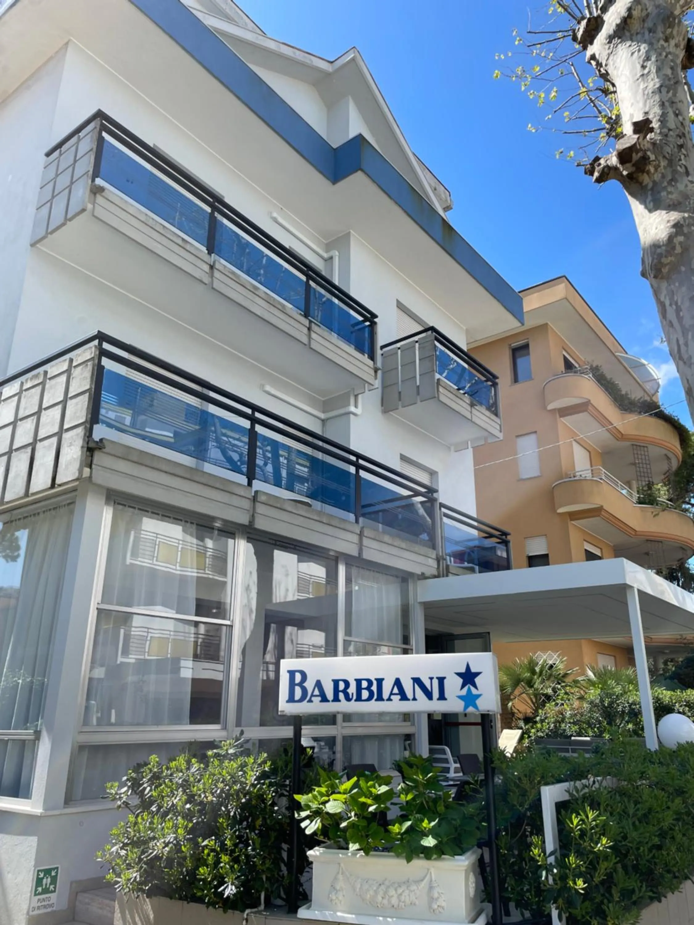 Property building in Hotel Barbiani