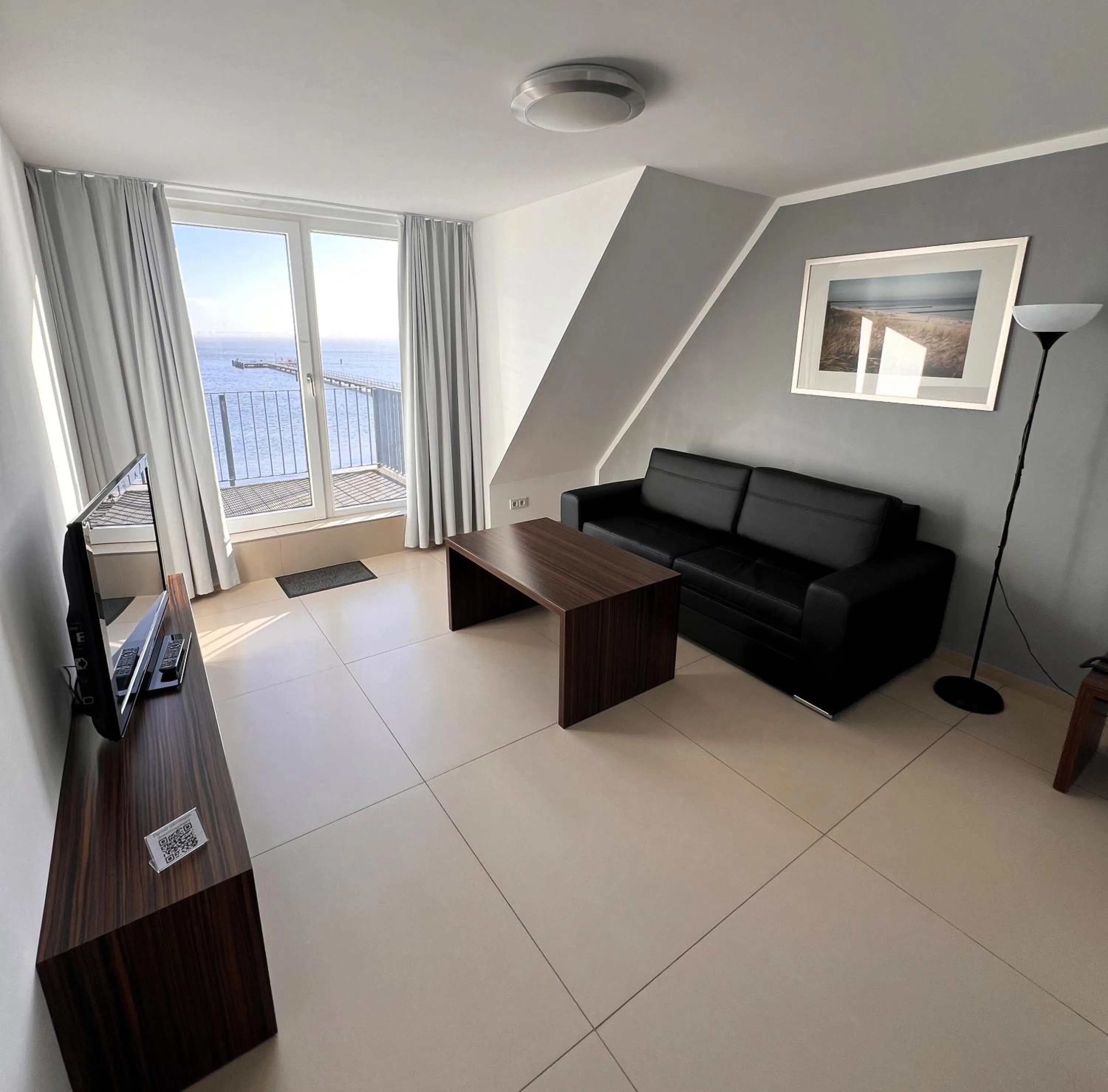 Living room in Strandhotel Dranske