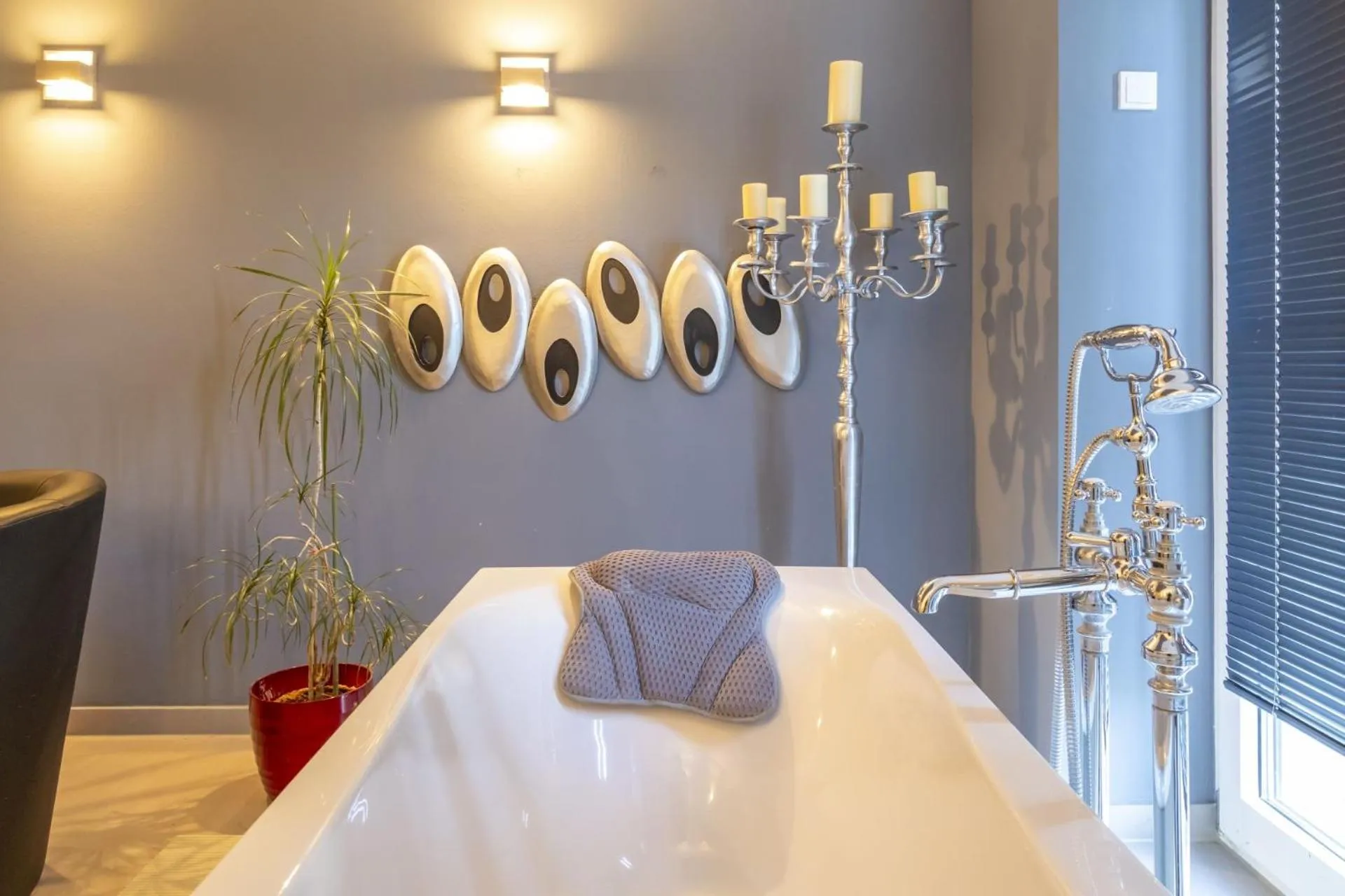 Bed in Strandhotel Dranske