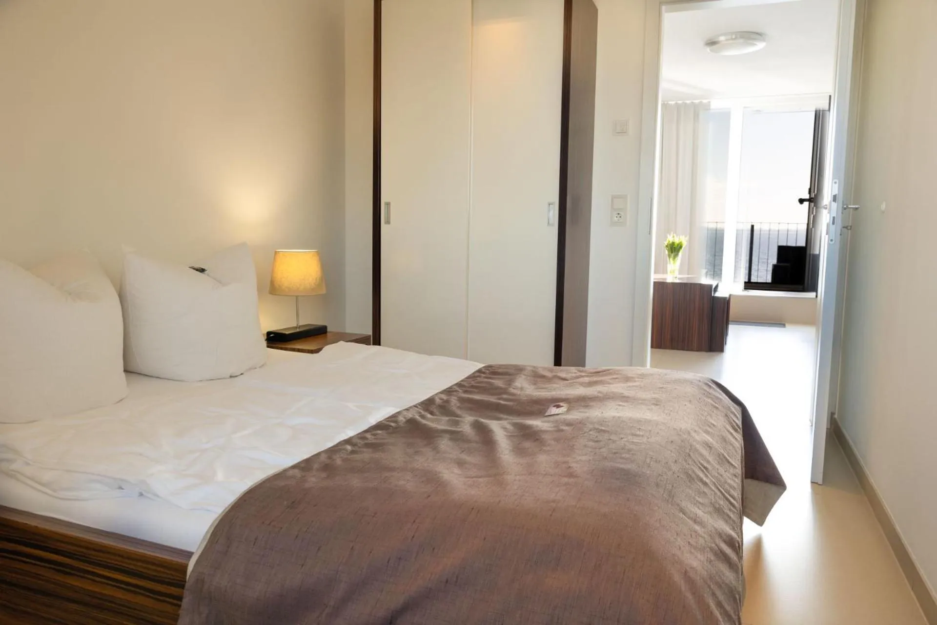 Bed in Strandhotel Dranske