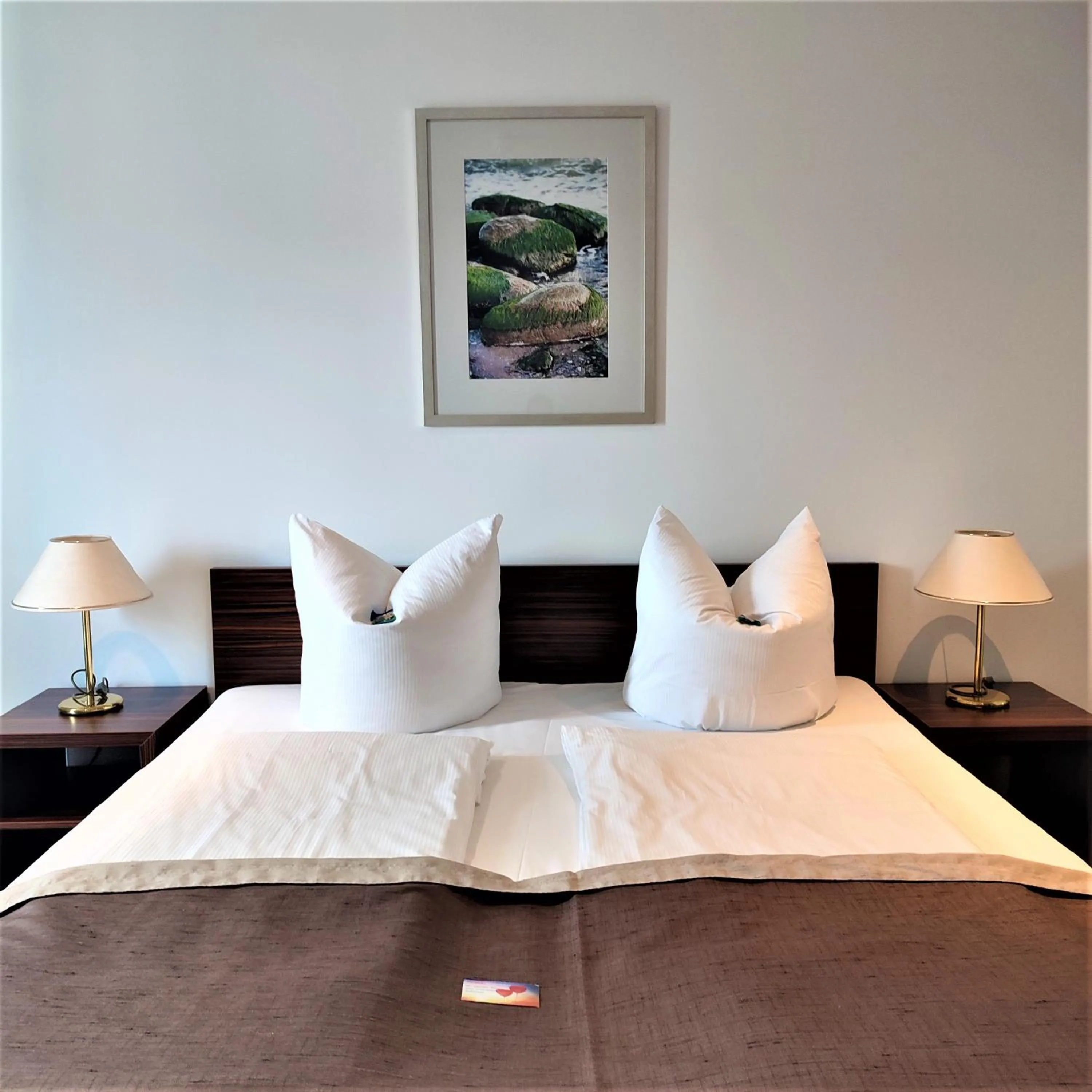 Bed in Strandhotel Dranske