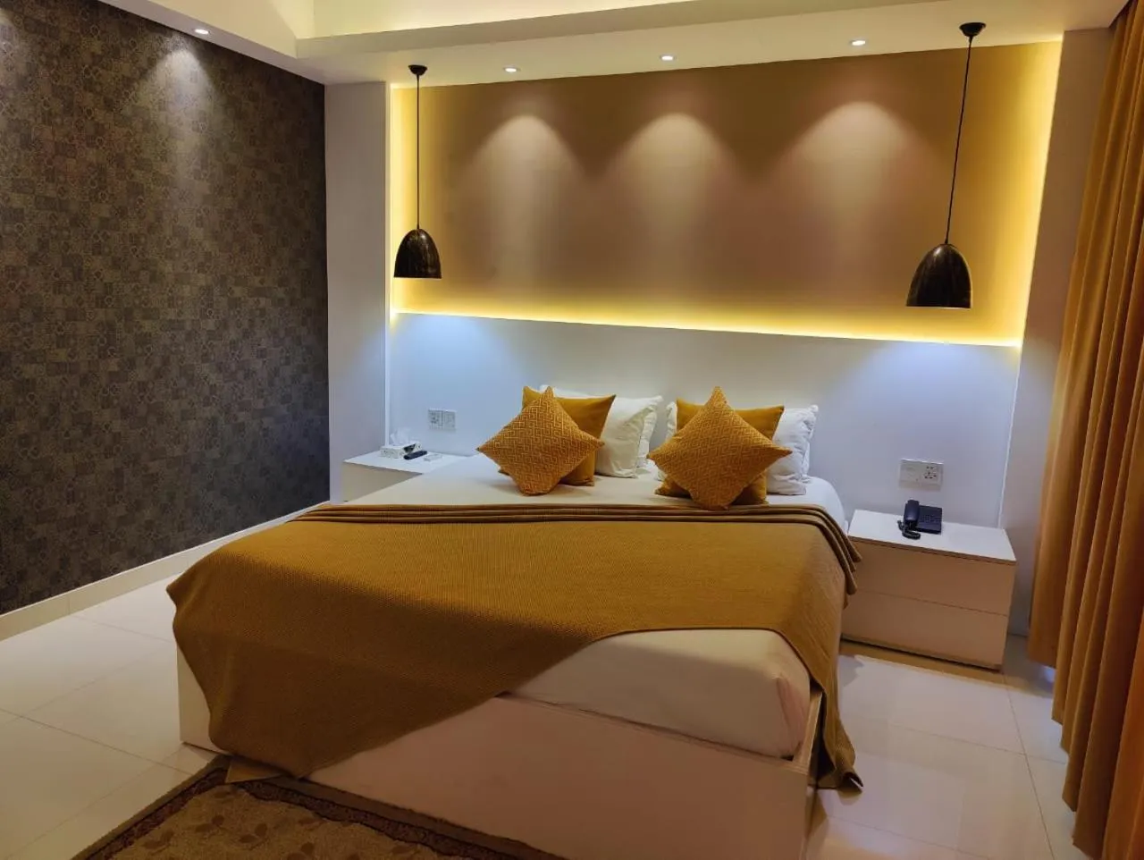 Bed in Restinn Hotel